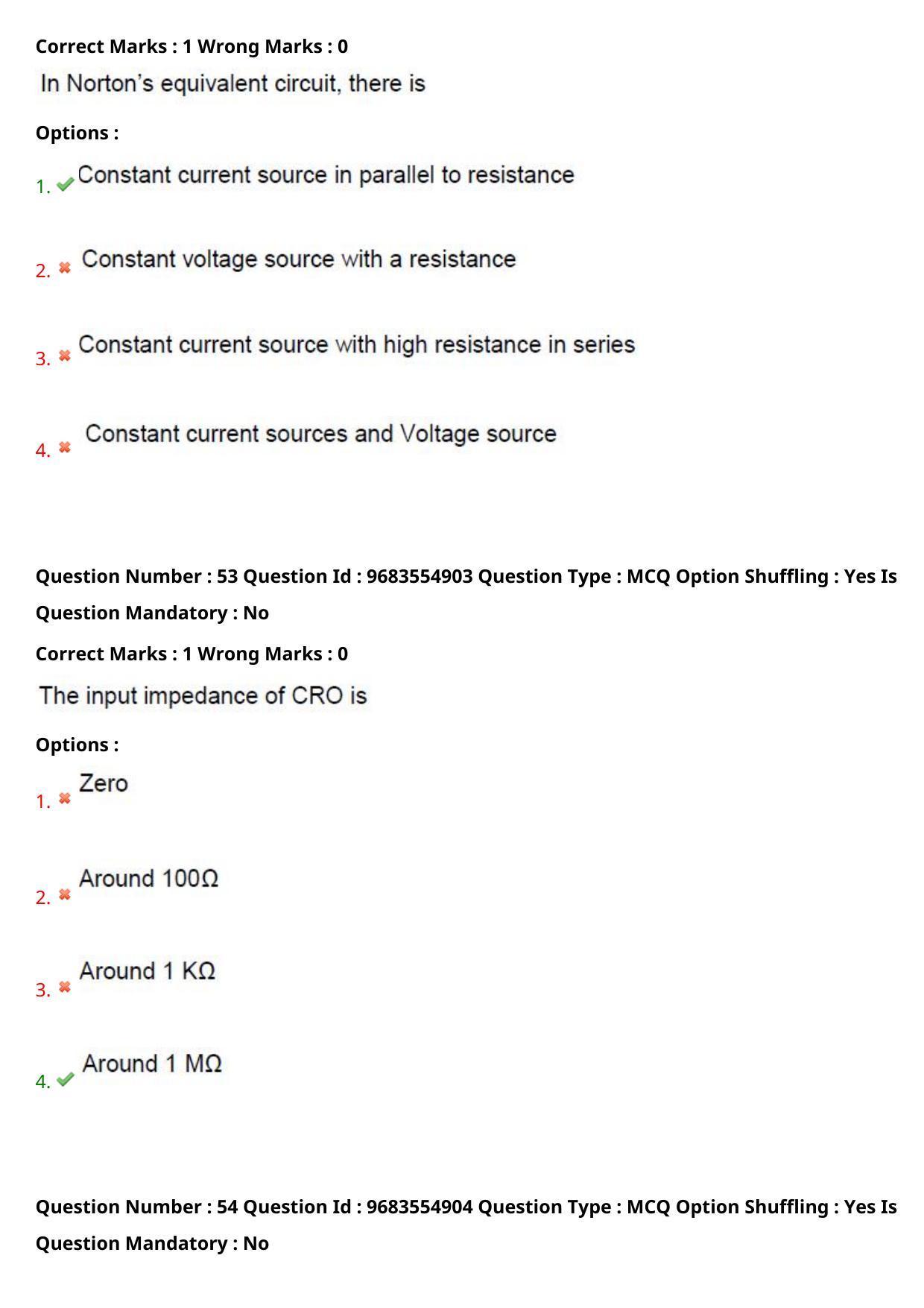 TS CPGET 2021 M.Sc. Electronics (Shift 1) Question Paper with Answer Key - Page 29