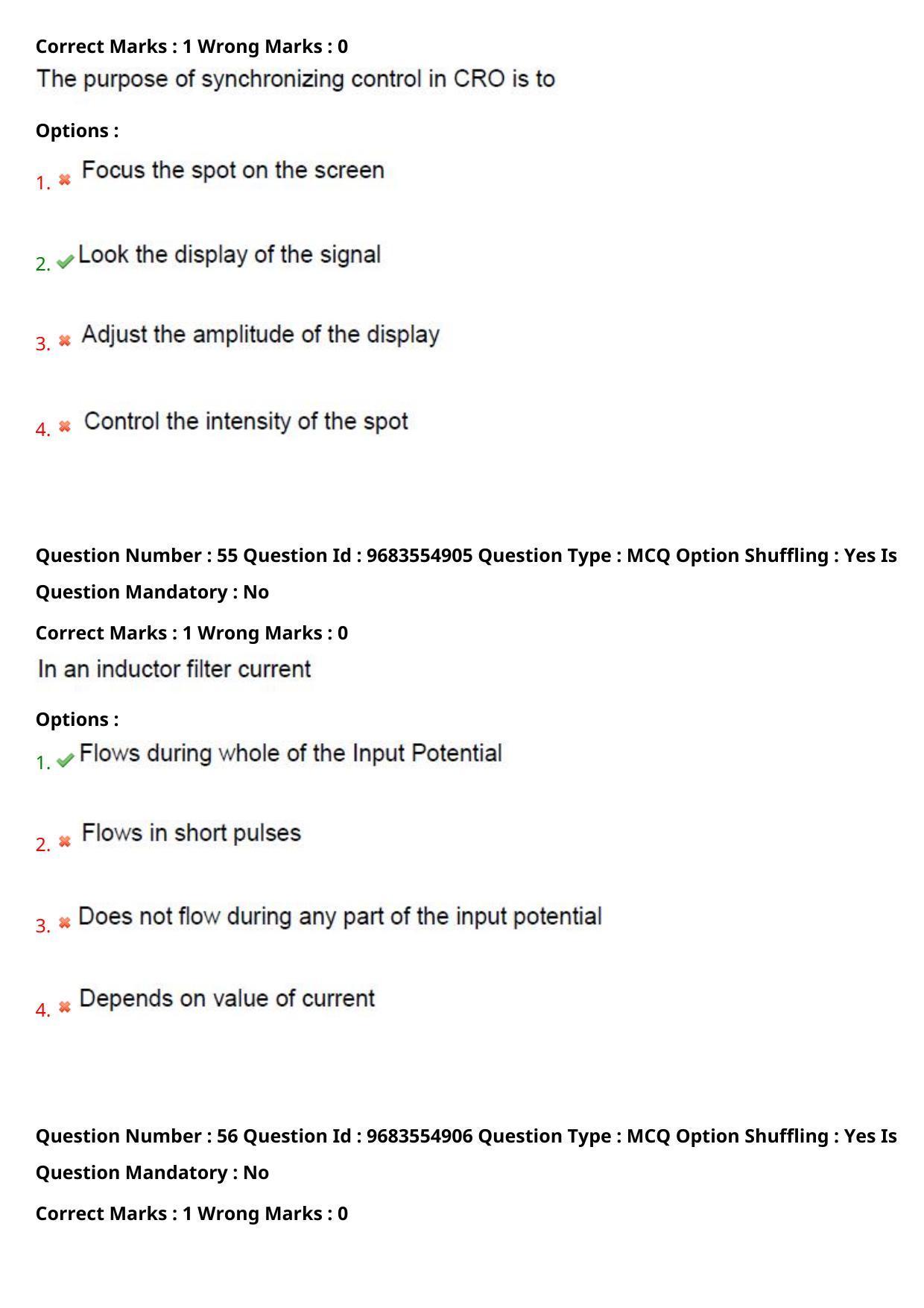 TS CPGET 2021 M.Sc. Electronics (Shift 1) Question Paper with Answer Key - Page 30