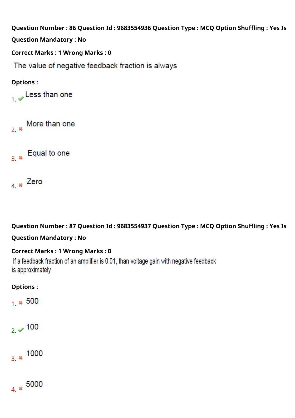 TS CPGET 2021 M.Sc. Electronics (Shift 1) Question Paper with Answer Key - Page 46