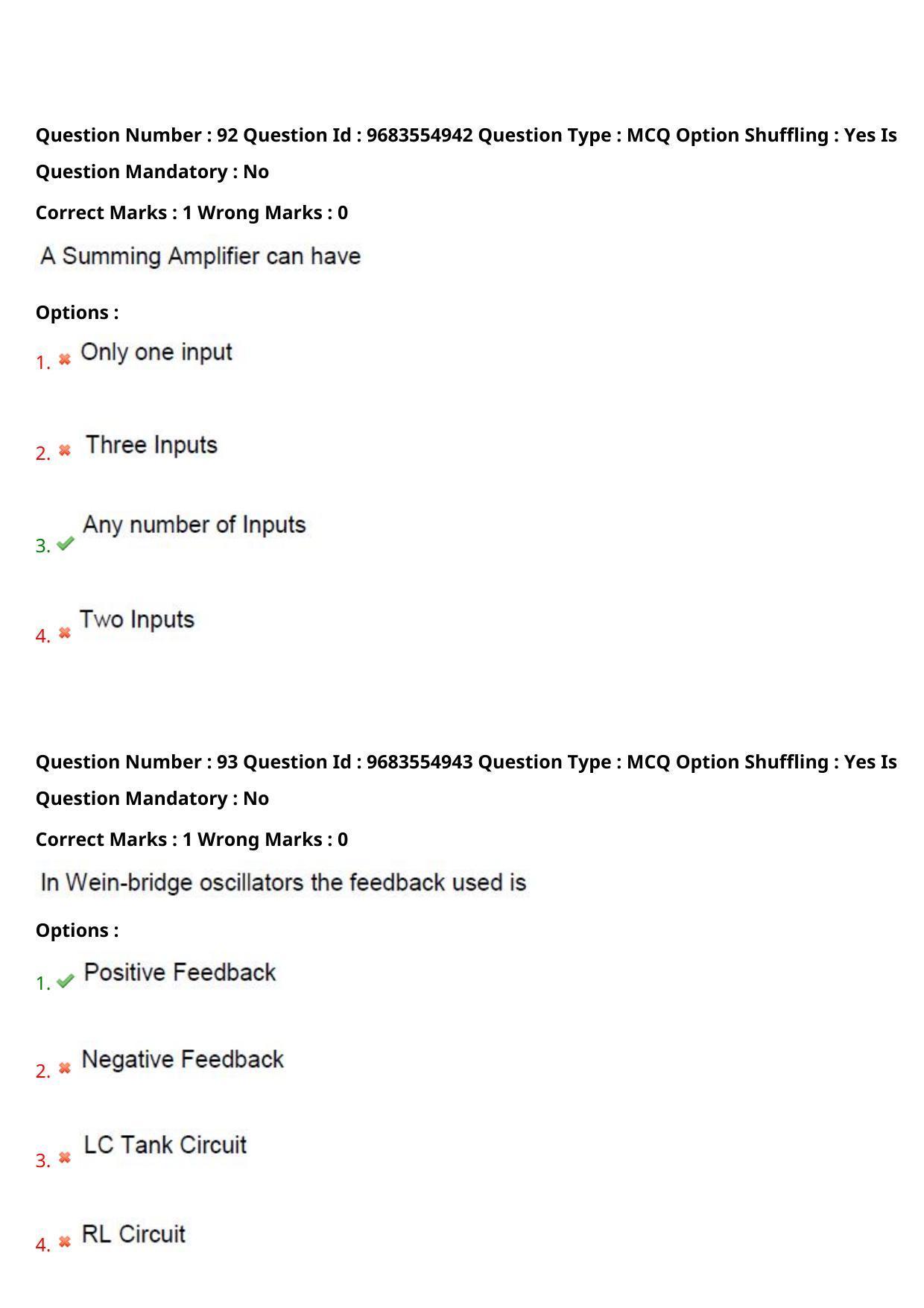 TS CPGET 2021 M.Sc. Electronics (Shift 1) Question Paper with Answer Key - Page 49