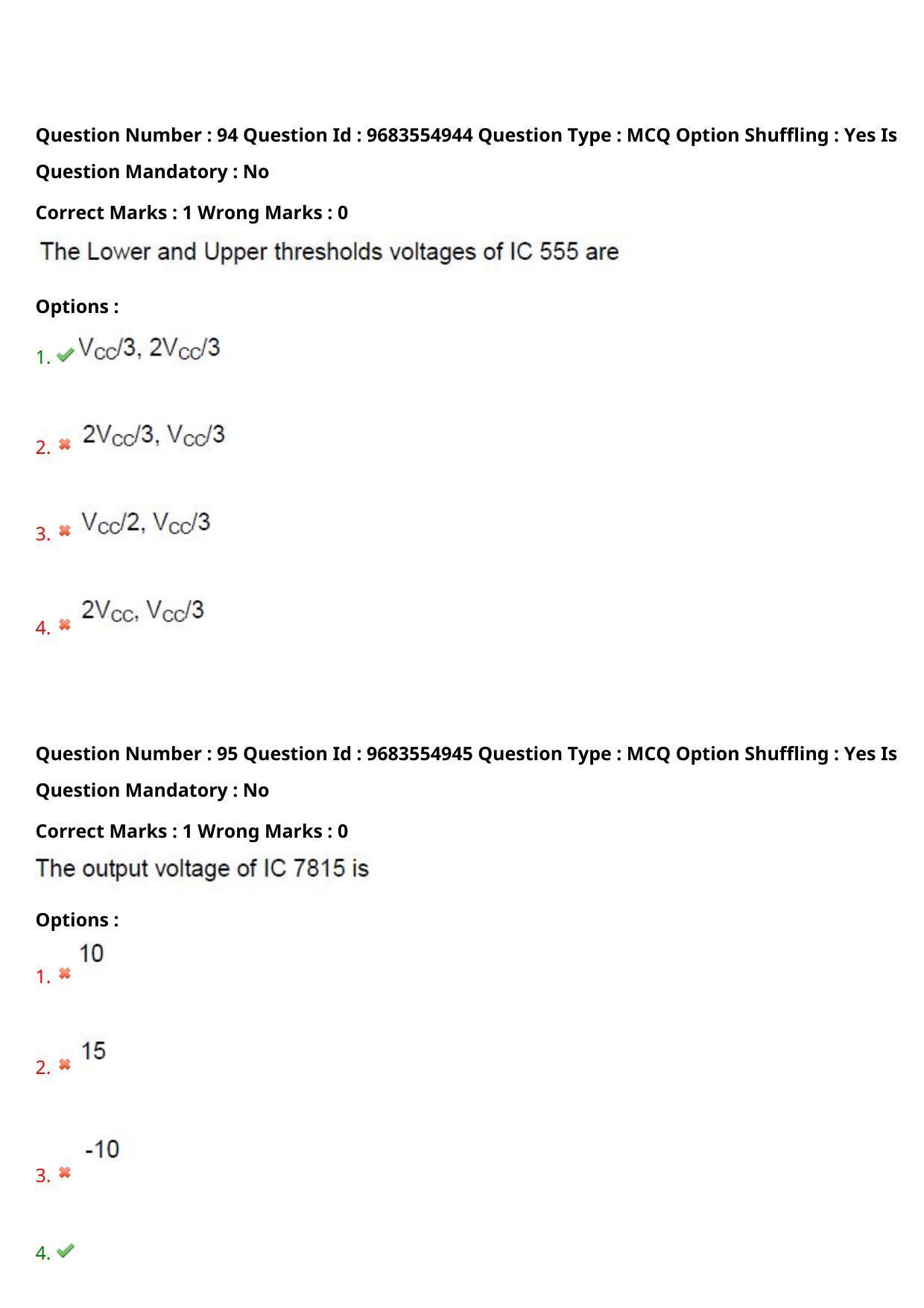 TS CPGET 2021 M.Sc. Electronics (Shift 1) Question Paper with Answer Key - Page 50