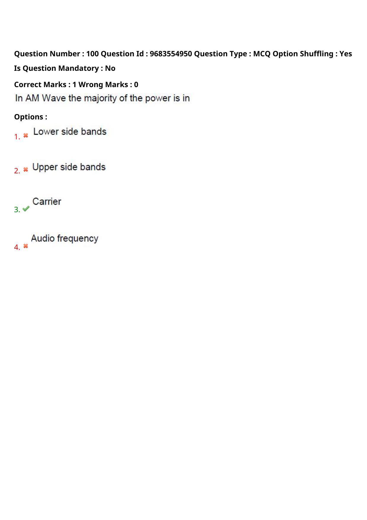 TS CPGET 2021 M.Sc. Electronics (Shift 1) Question Paper with Answer Key - Page 53