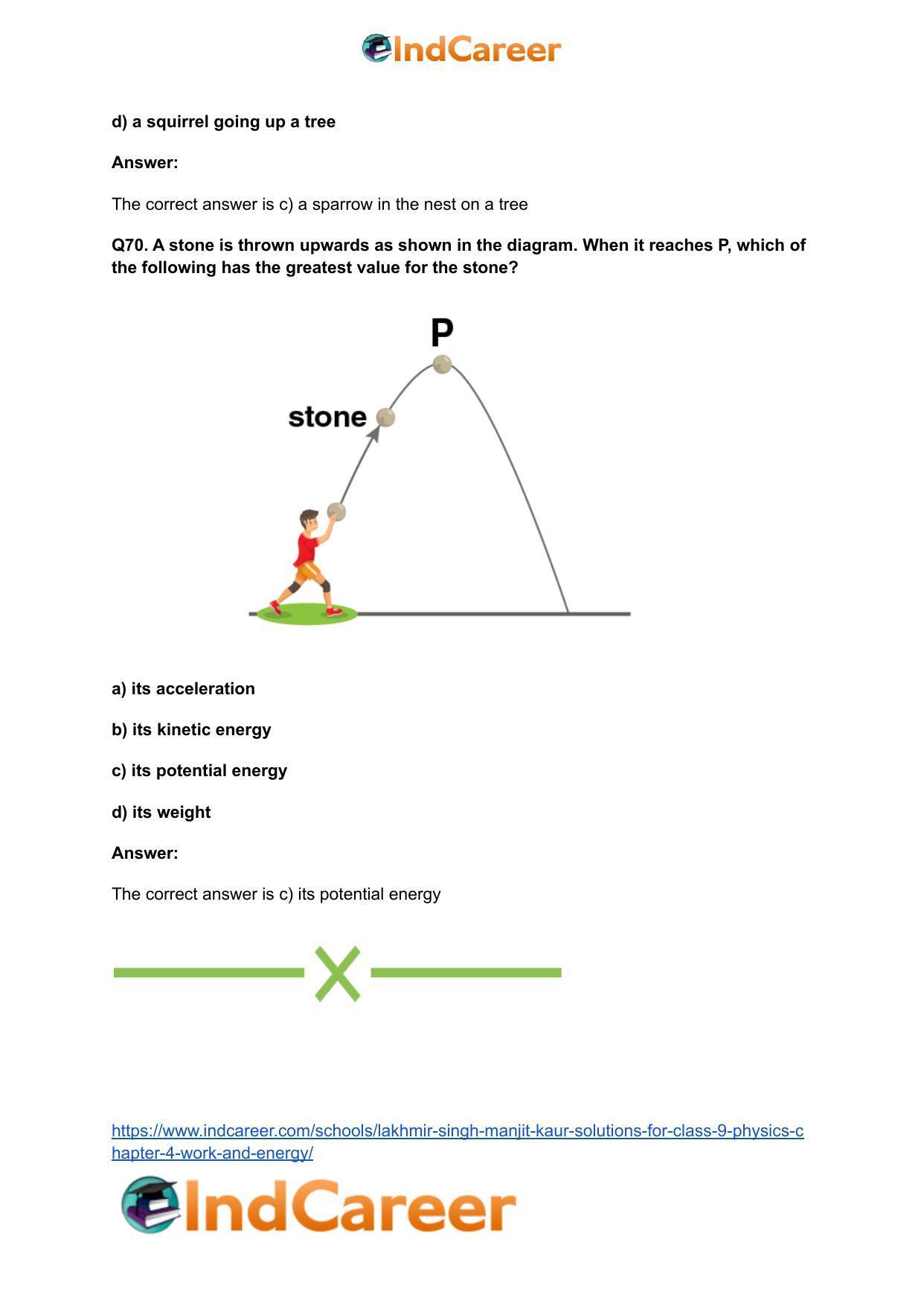 Lakhmir Singh Manjit Kaur Solutions for Class 9 Physics: Chapter 4- Work and Energy - Page 26