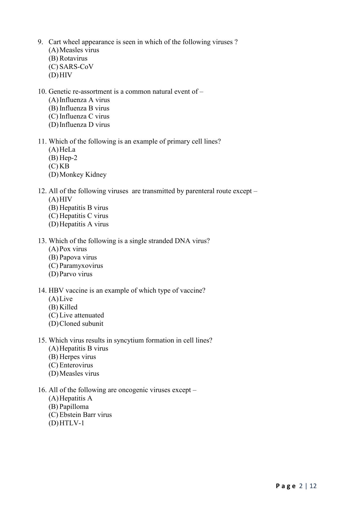 WB JEMAS (PG) M.Sc MM 2024 Question Paper - Page 3