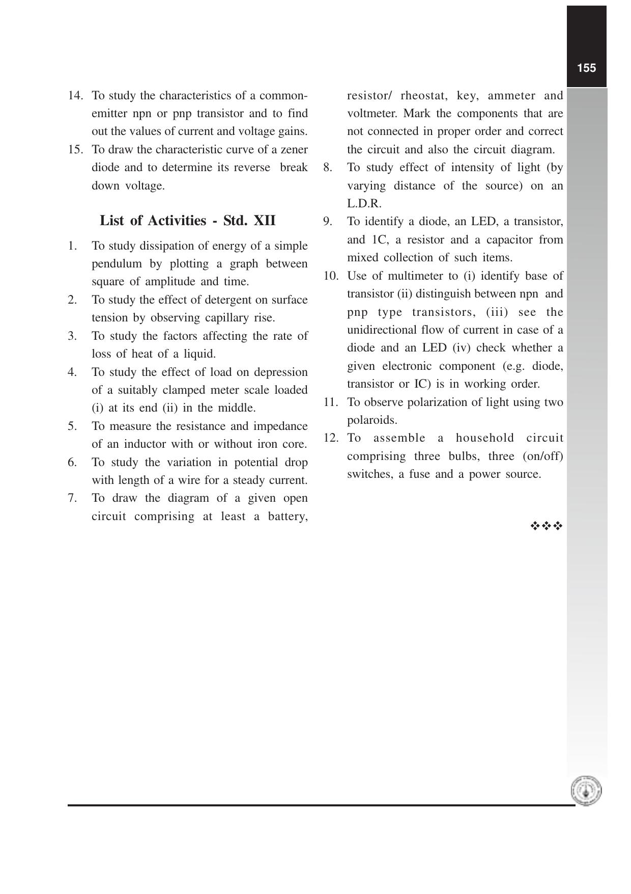 Maharashtra HSC Physics Syllabus  - Page 7