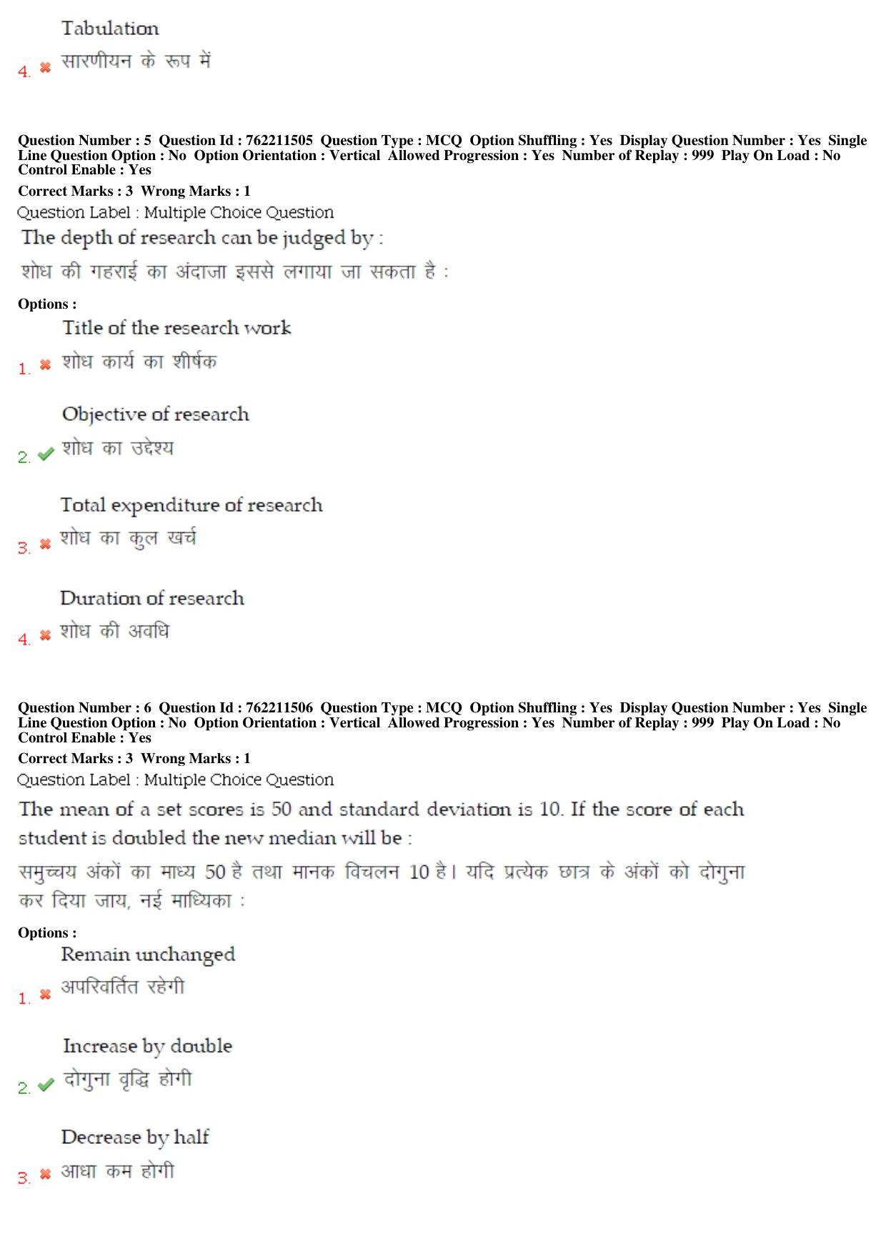 BHU RET Madicinal Chemistry 2019 Question Paper  - Page 4