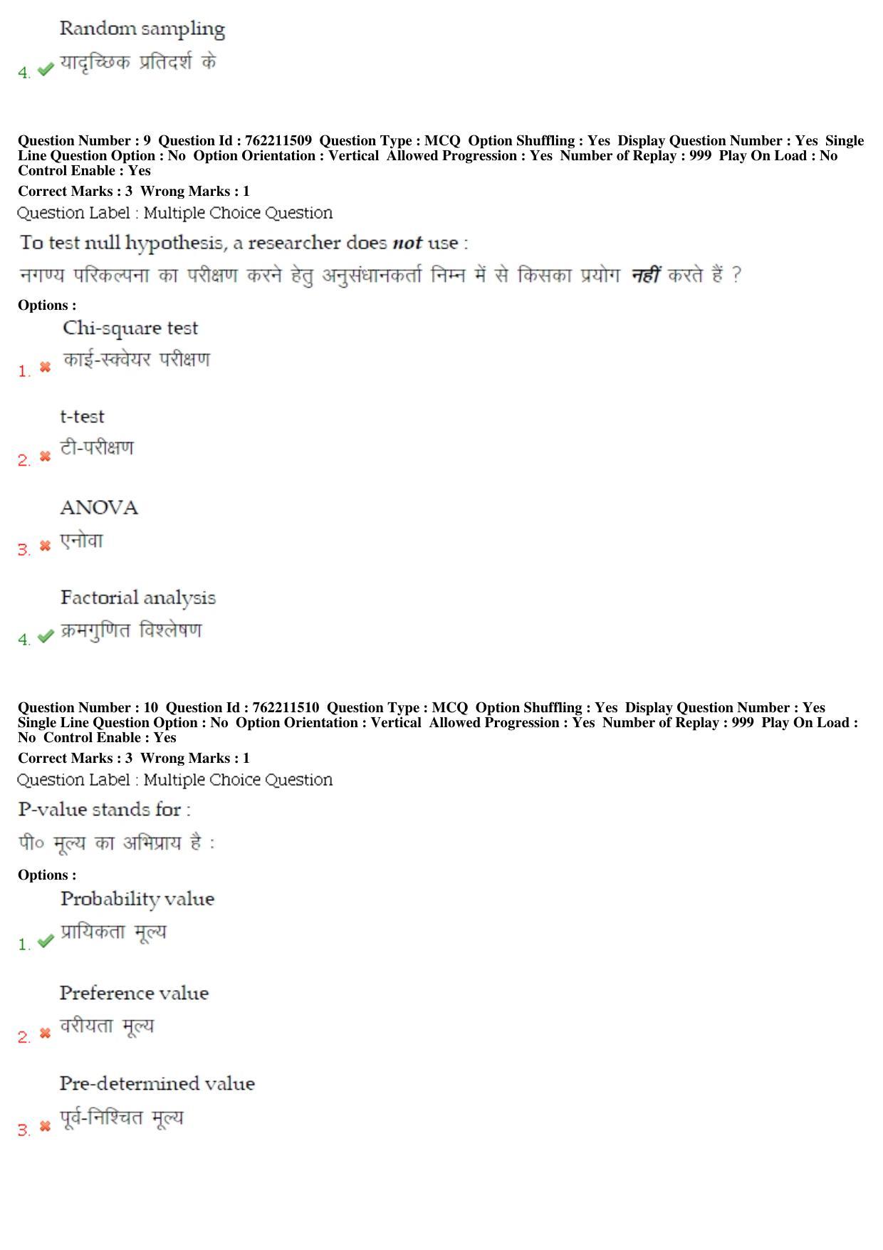 BHU RET Madicinal Chemistry 2019 Question Paper  - Page 6