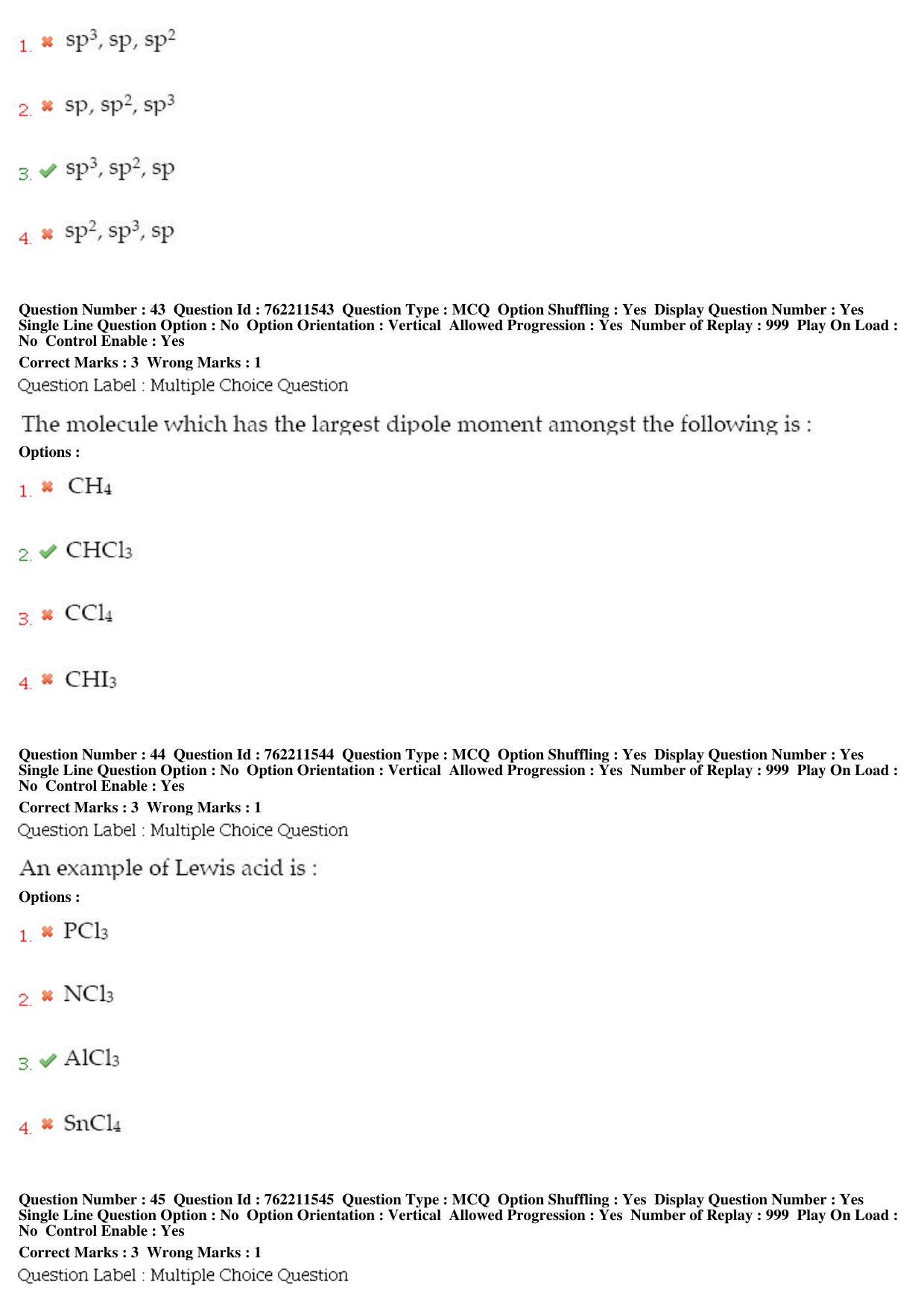 BHU RET Madicinal Chemistry 2019 Question Paper  - Page 23