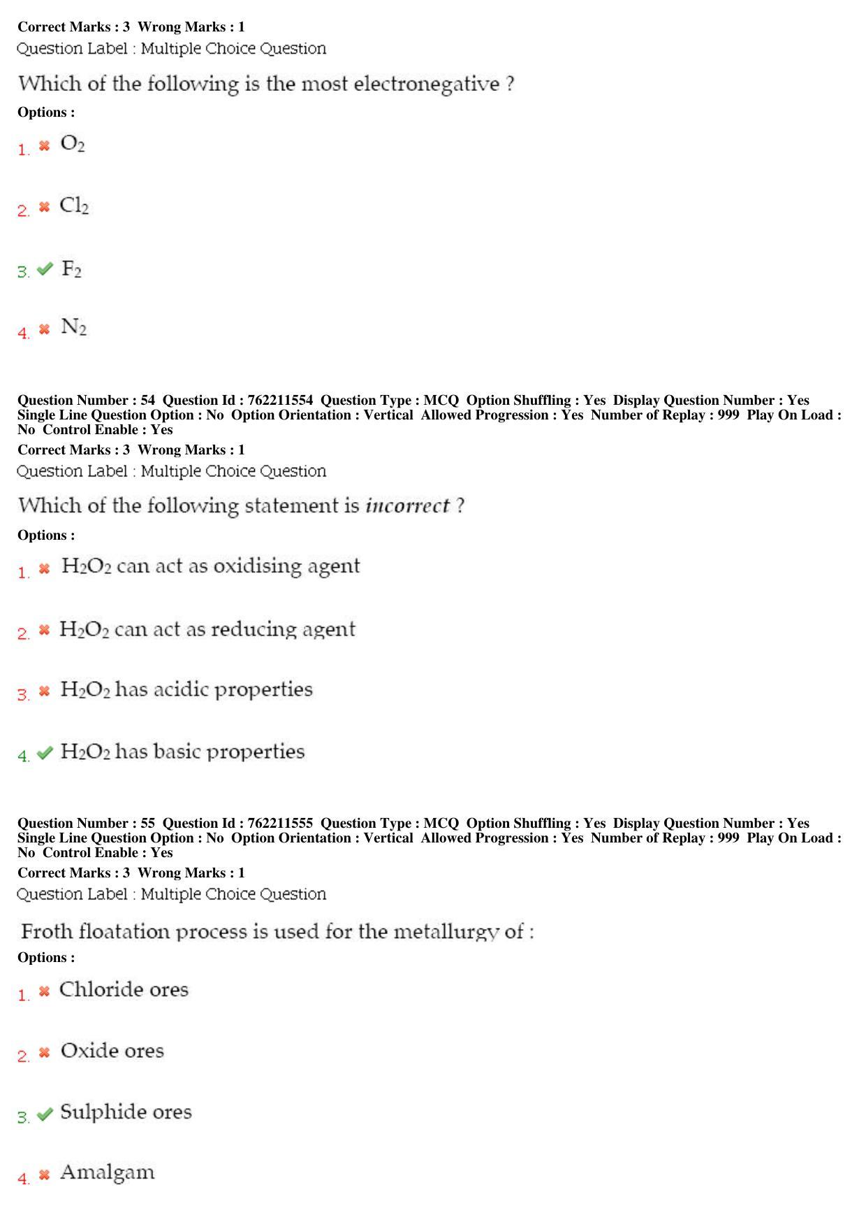 BHU RET Madicinal Chemistry 2019 Question Paper  - Page 27