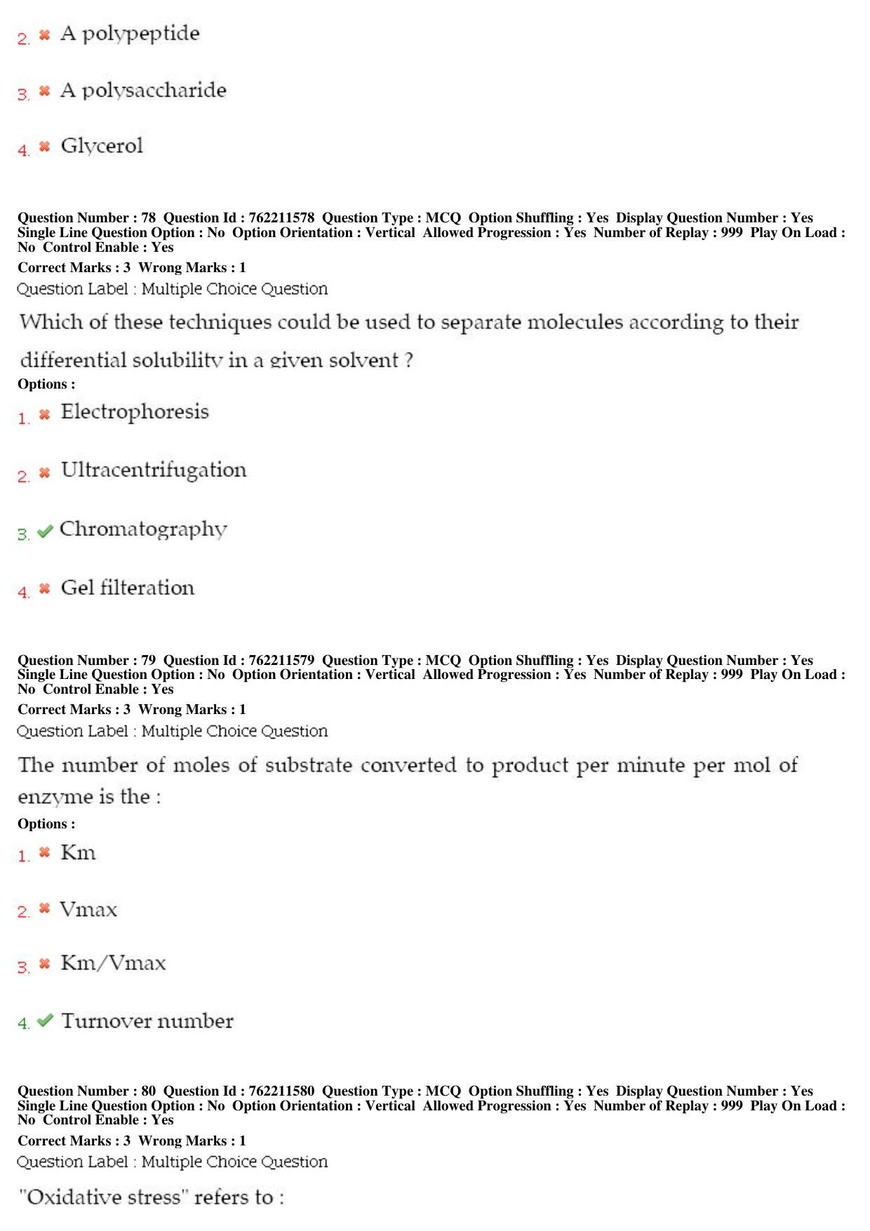 BHU RET Madicinal Chemistry 2019 Question Paper  - Page 36