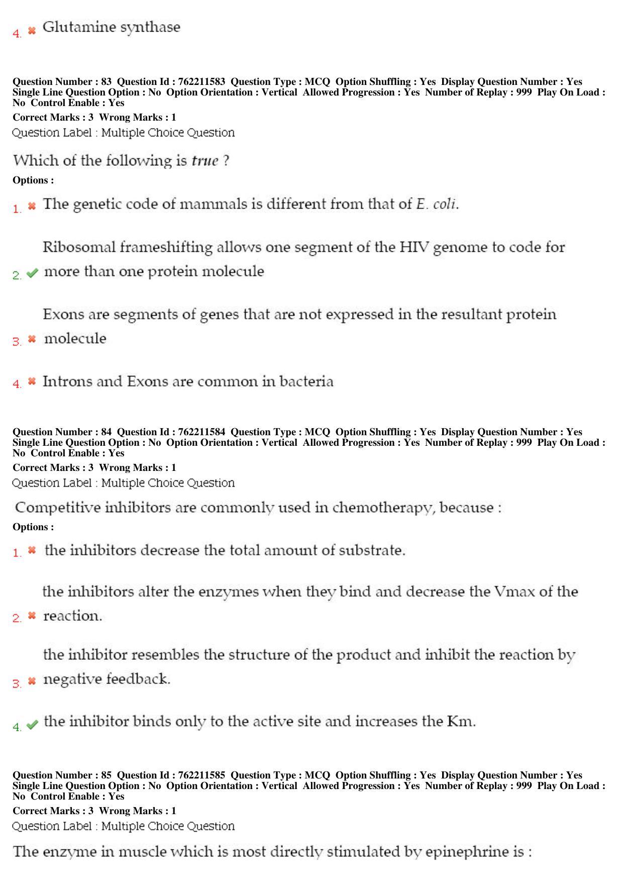 BHU RET Madicinal Chemistry 2019 Question Paper  - Page 38