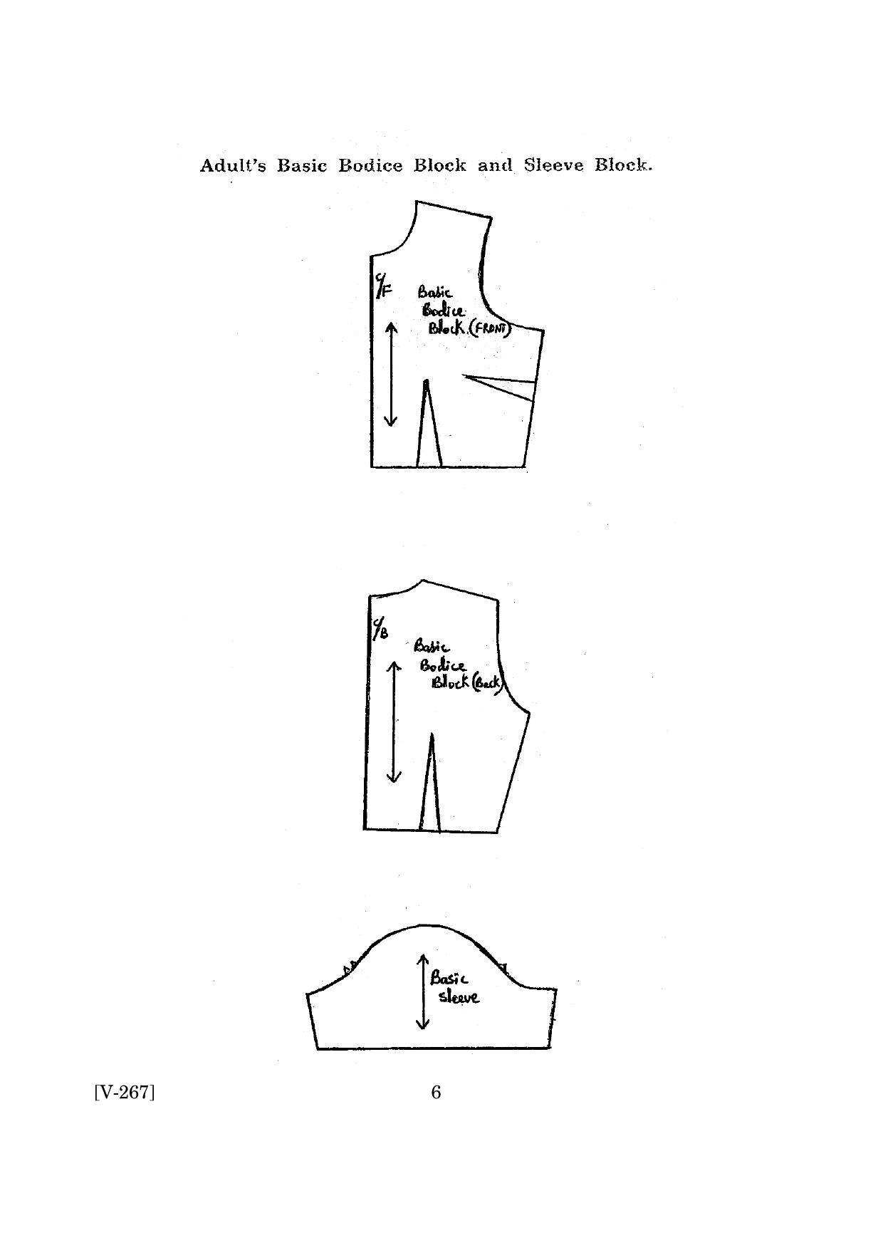 Goa Board Class 12 Clothing Construction   (March 2019) Question Paper - Page 6