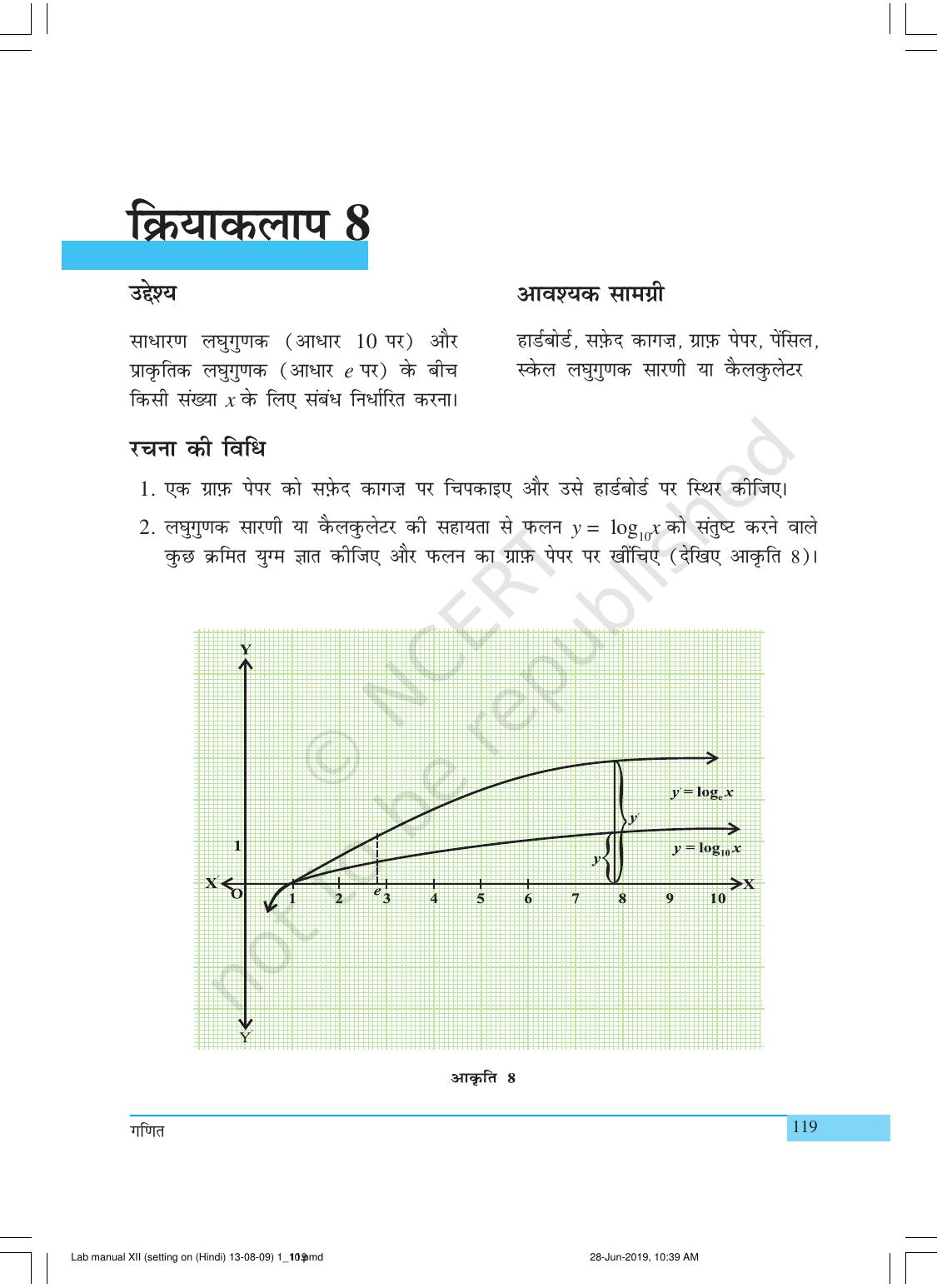 NCERT Laboratory Manuals for Class XII गणित - क्रियाकलाप (1 - 10) - Page 21