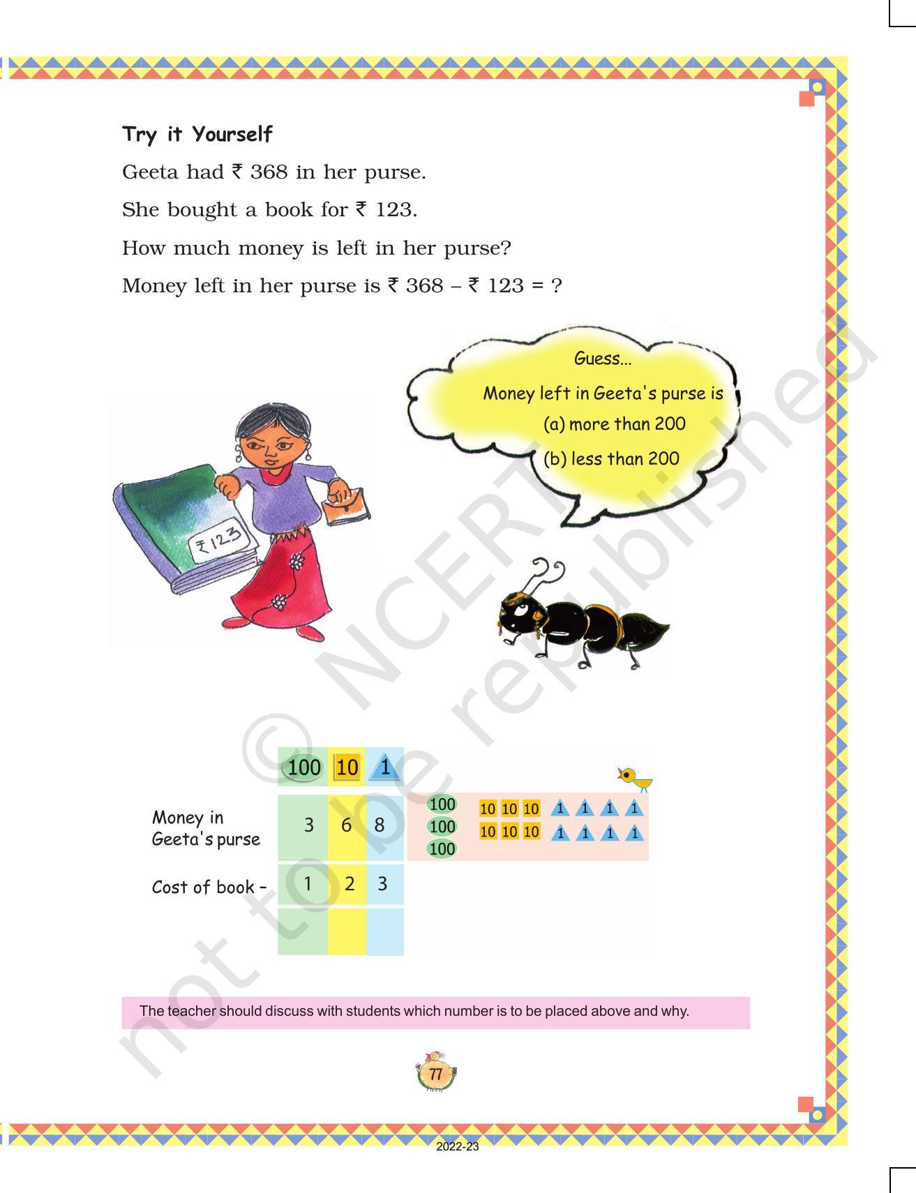 NCERT Book for Class 3 Maths Chapter 6-Fun with Give and Take - Page 2
