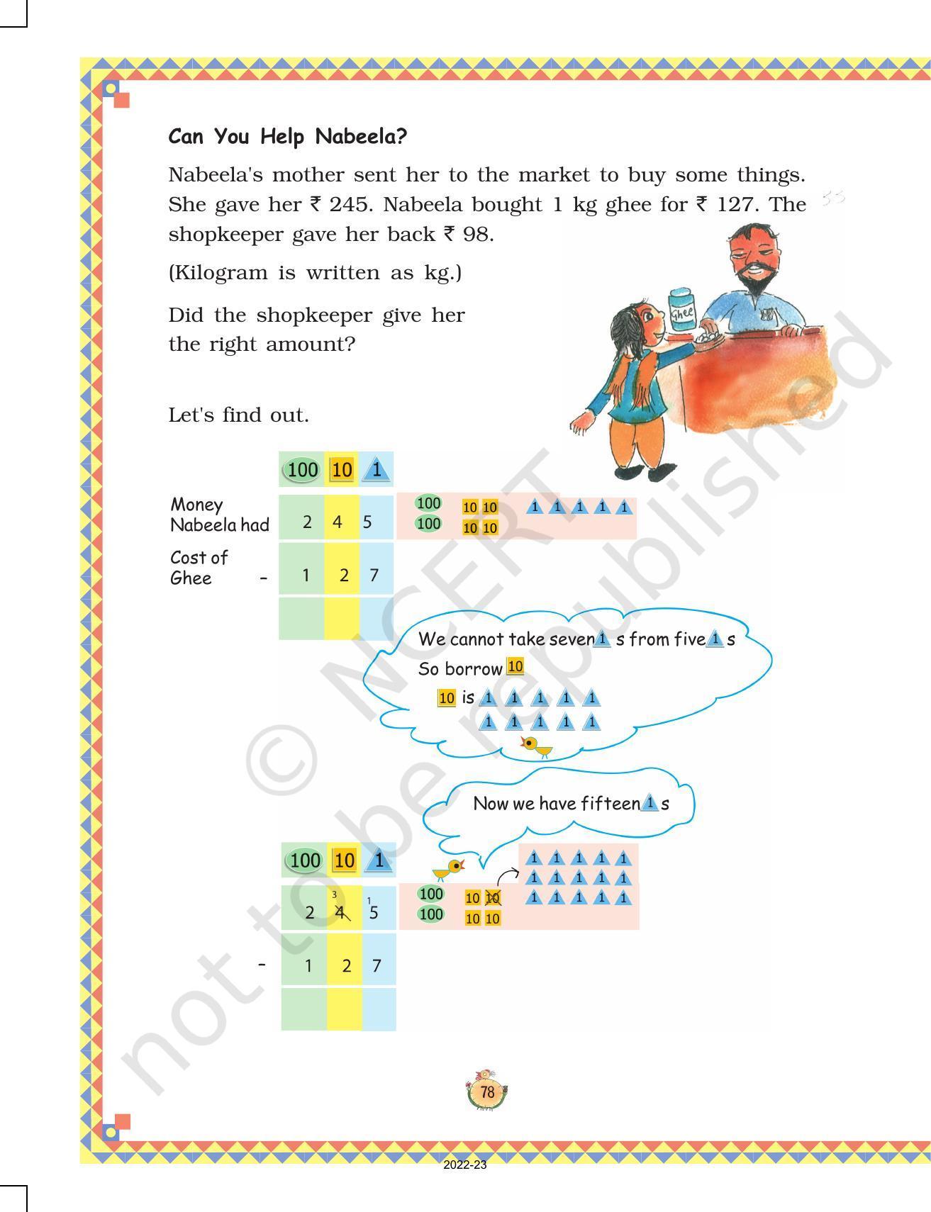 NCERT Book for Class 3 Maths Chapter 6-Fun with Give and Take - Page 3
