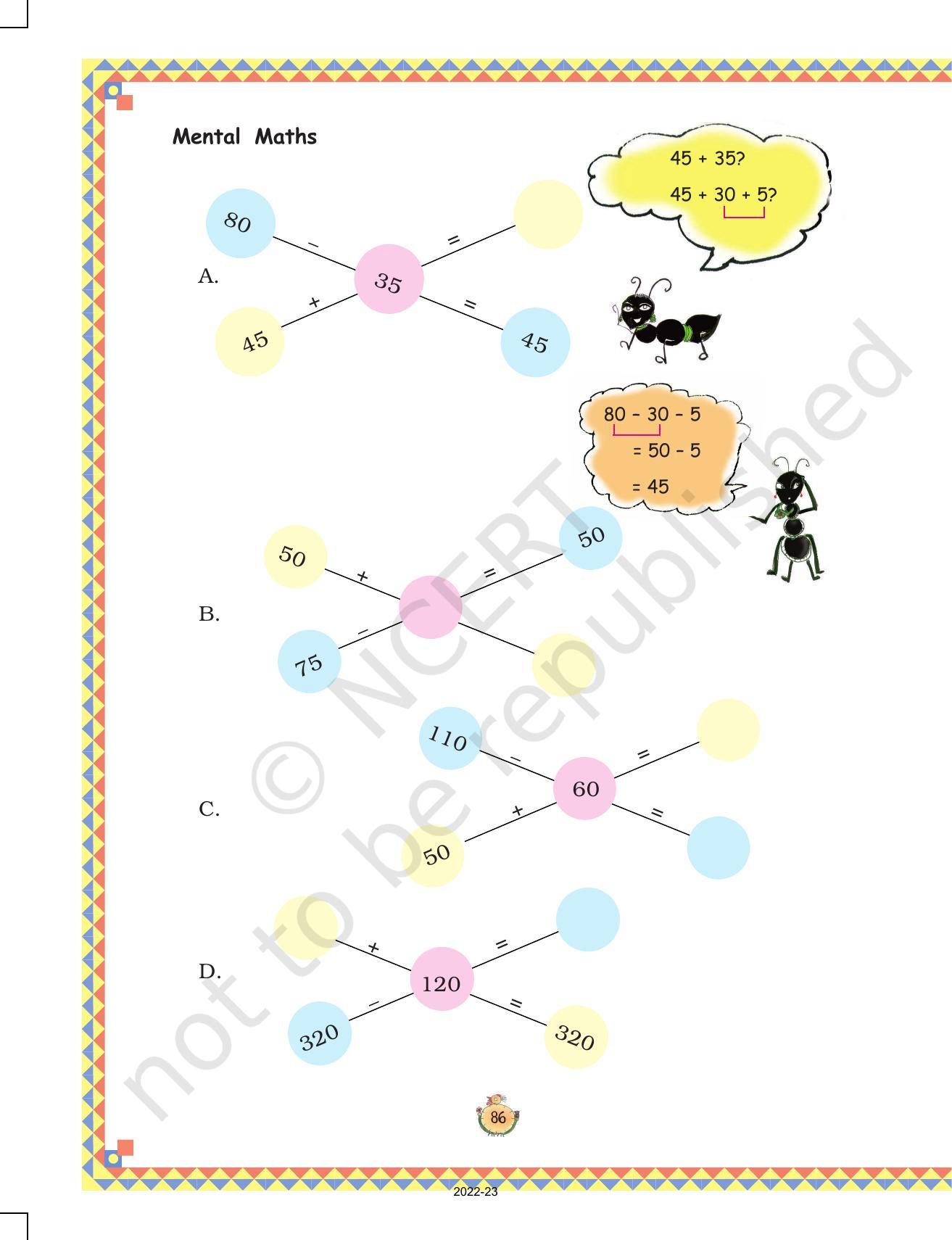NCERT Book for Class 3 Maths Chapter 6-Fun with Give and Take - Page 11