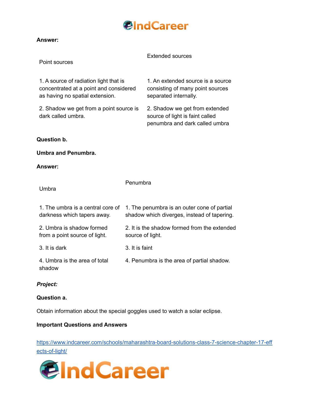 Maharashtra Board Solutions Class 7-Science: Chapter 17- Effects of Light - Page 8