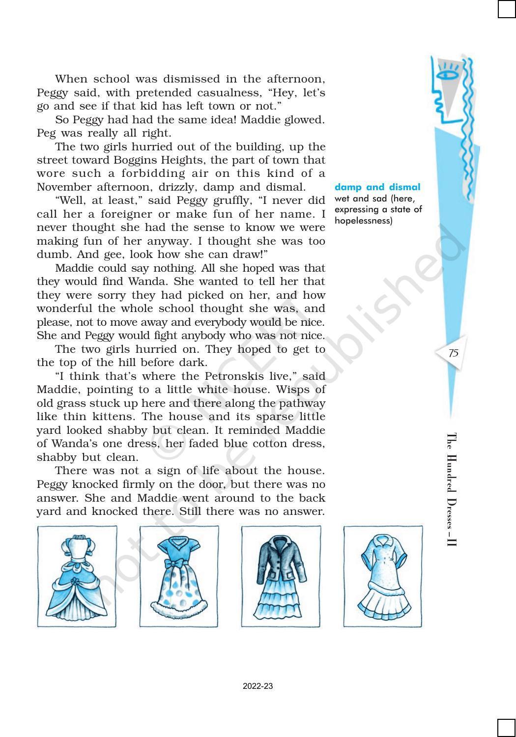 NCERT Book for Class 10 English (First Flight) Chapter 6 The Hundred Dresses – II - Page 3