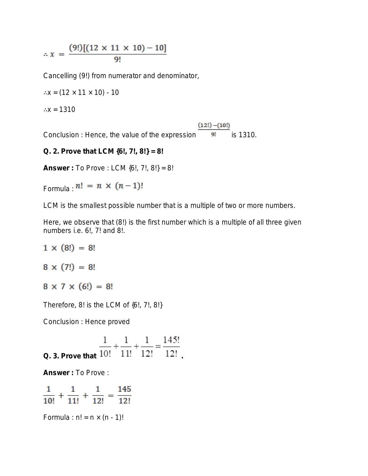 Chapter 8: Permutations: RS Aggarwal Class 11 Solutions - Page 3