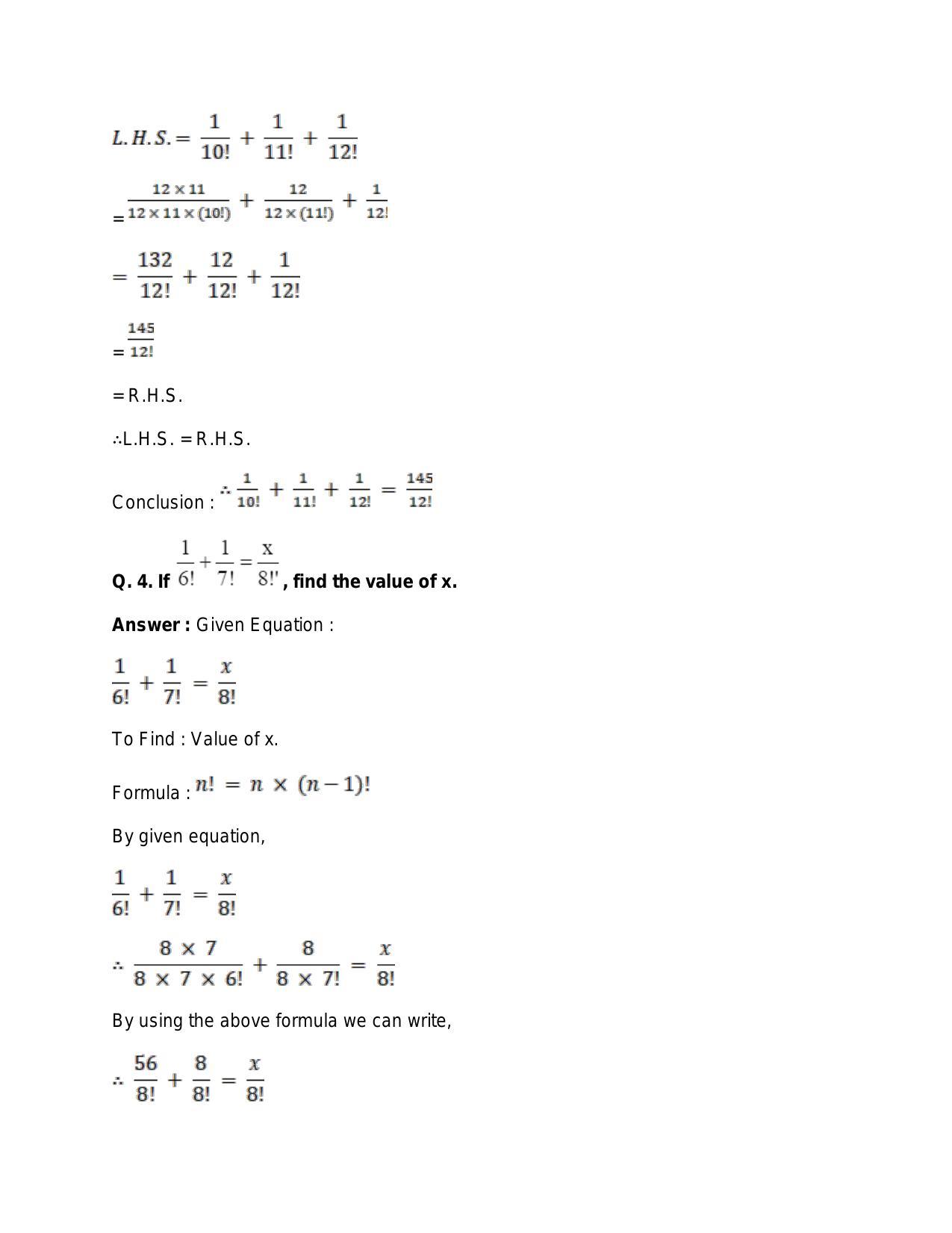 Chapter 8: Permutations: RS Aggarwal Class 11 Solutions - Page 4