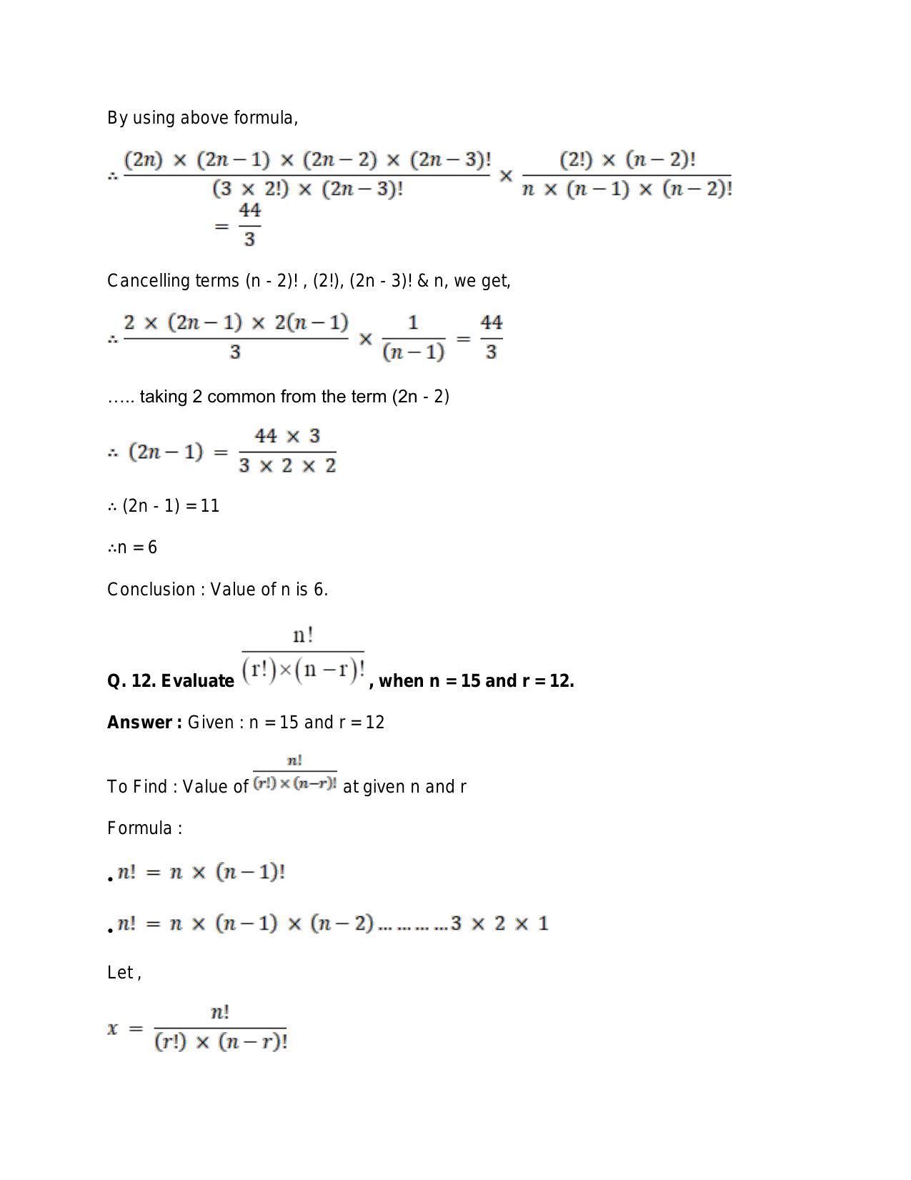 Chapter 8: Permutations: RS Aggarwal Class 11 Solutions - Page 11