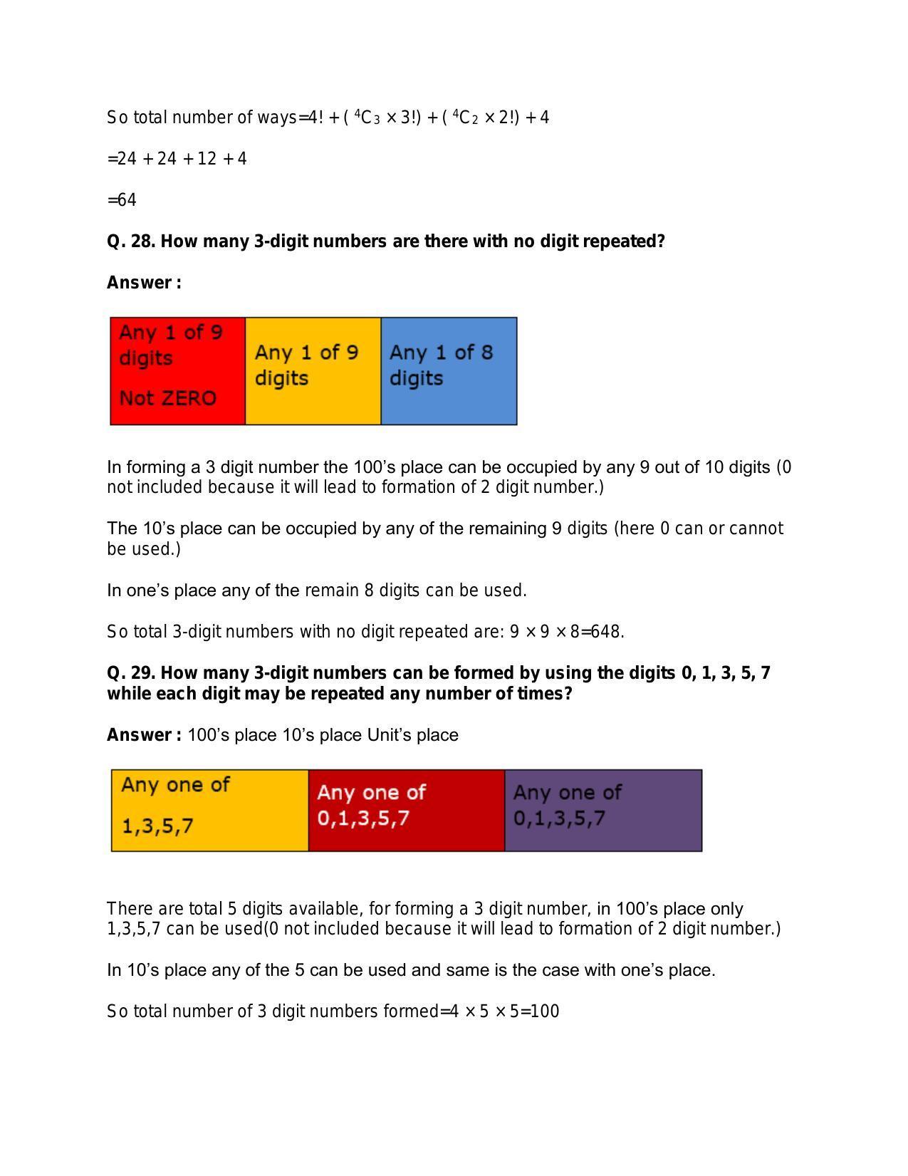 Chapter 8: Permutations: RS Aggarwal Class 11 Solutions - Page 26