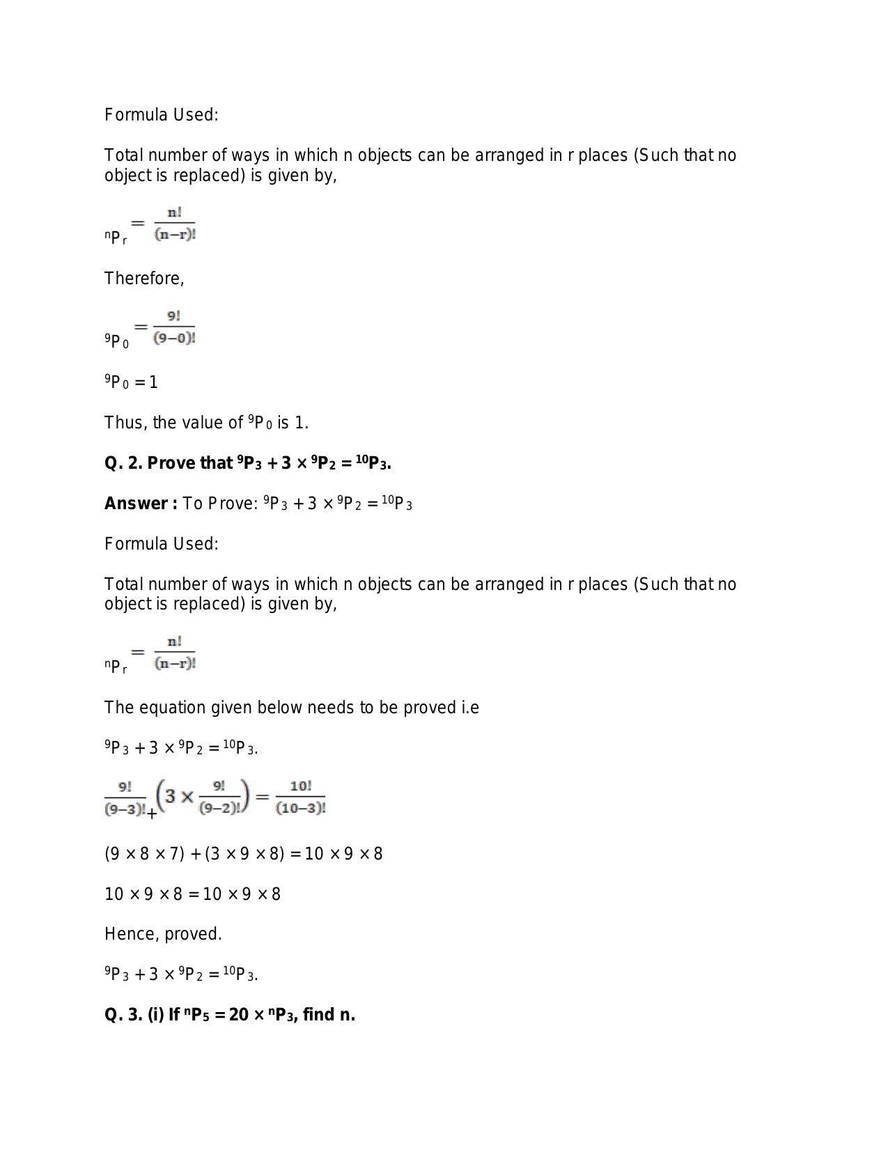 Chapter 8: Permutations: RS Aggarwal Class 11 Solutions - Page 32