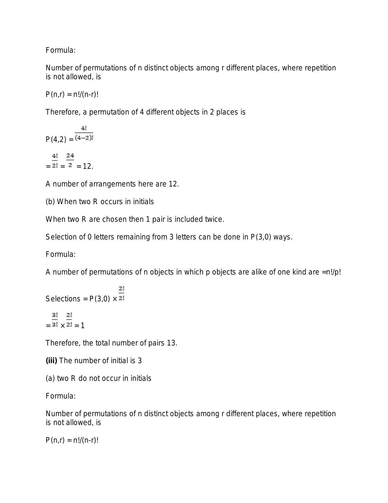 Chapter 8: Permutations: RS Aggarwal Class 11 Solutions - Page 49