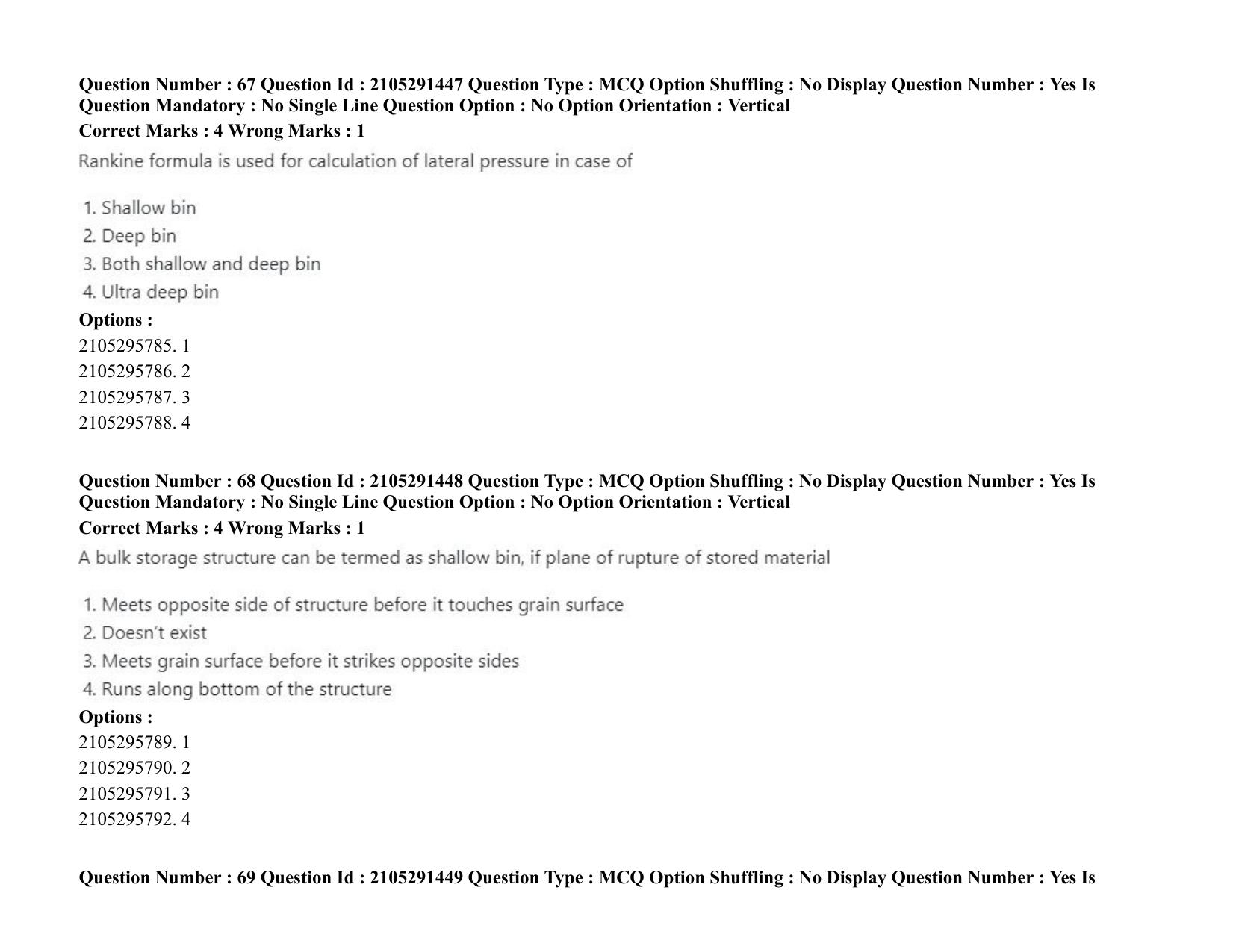 ICAR AIEEA PG 2020 AGRICULTURAL ENGINEERING AND TECHNOLOGY Question Paper - Page 36