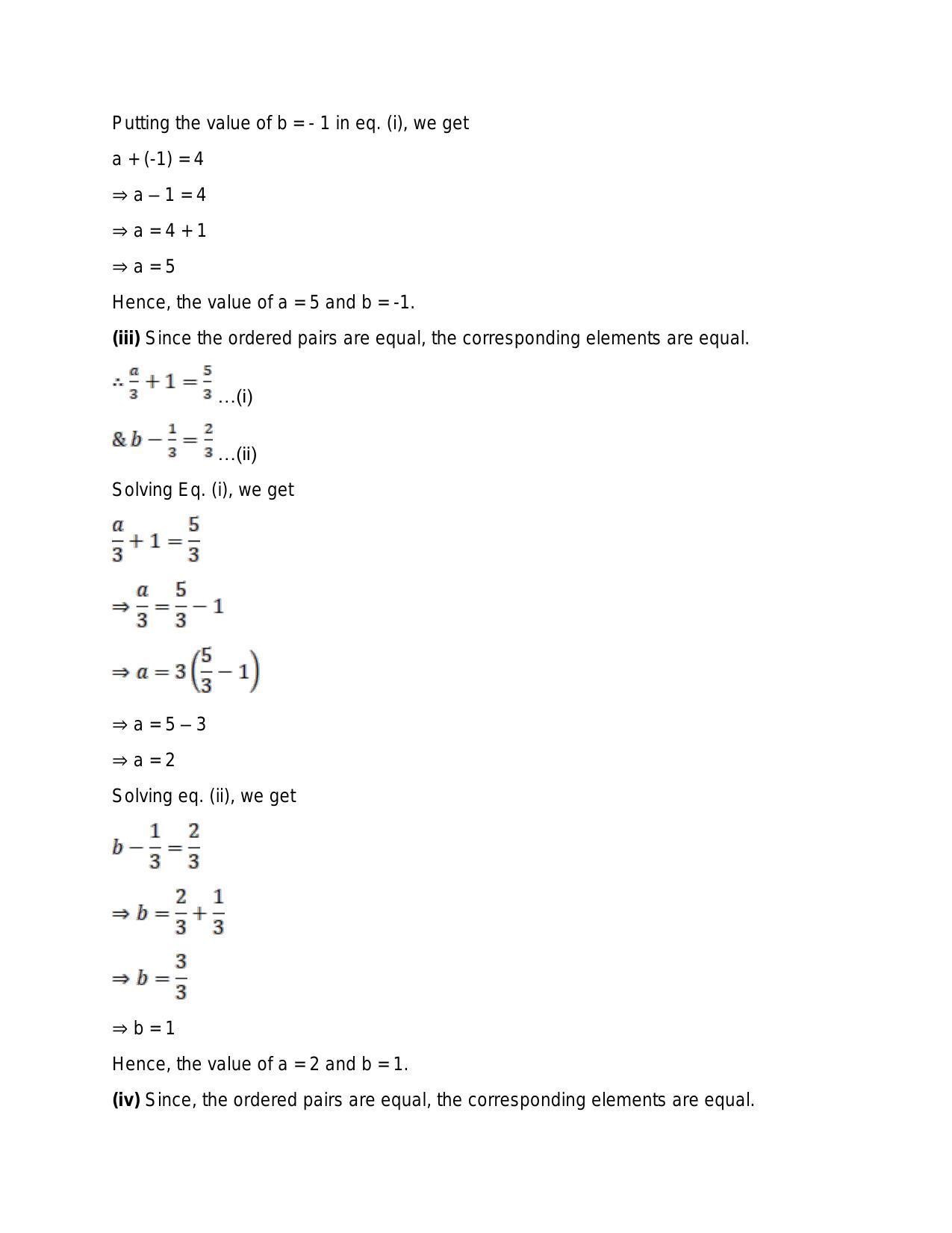 Chapter 2: Relations: RS Aggarwal Class 11 Solutions  - Page 2