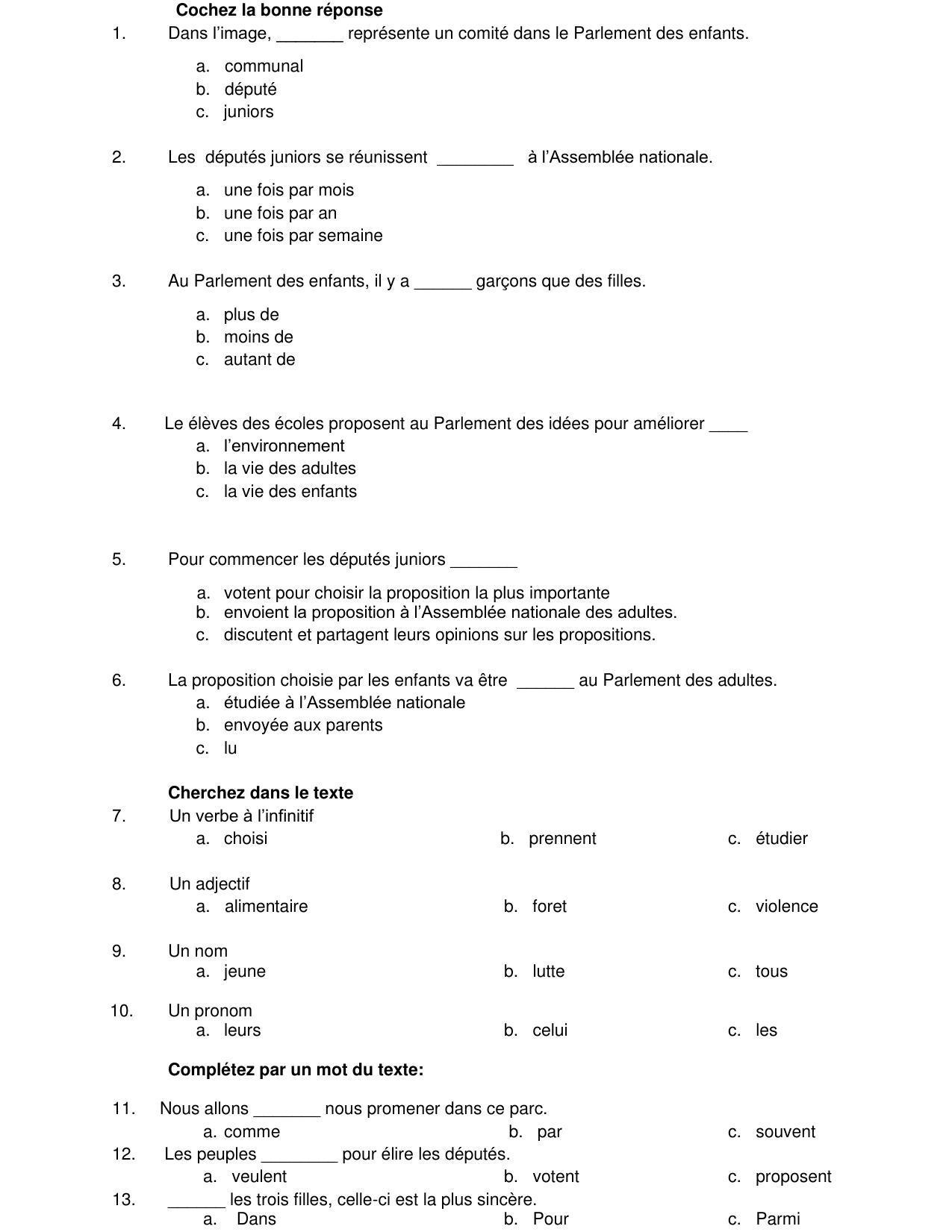 CBSE Class 12 French Sample Paper 2021-22 - Page 2