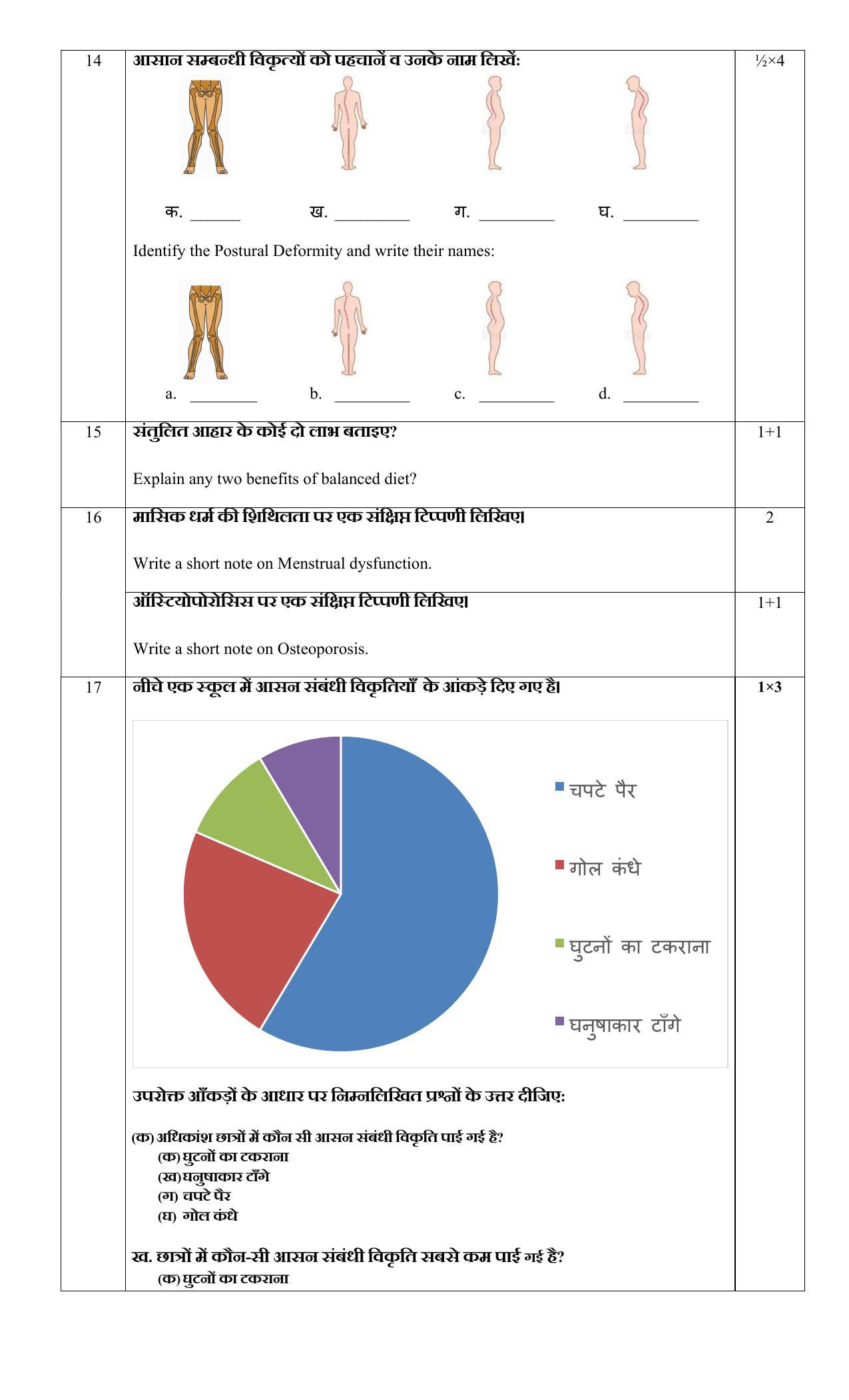 Edudel Class 12 Physical Education Sample Question Paper - Page 5