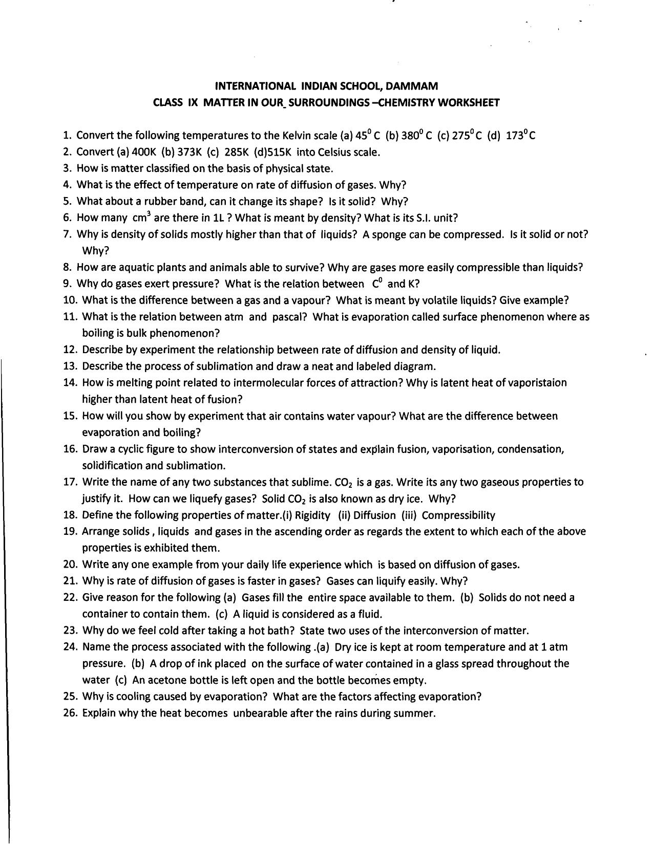 CBSE Worksheets for Class 9 Science All Chapters Assignments - Page 7