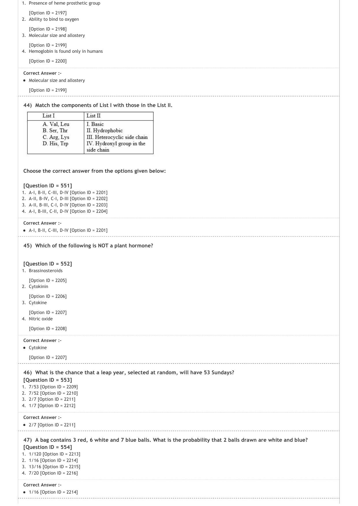 GAT B 2021 Question Paper - Page 9
