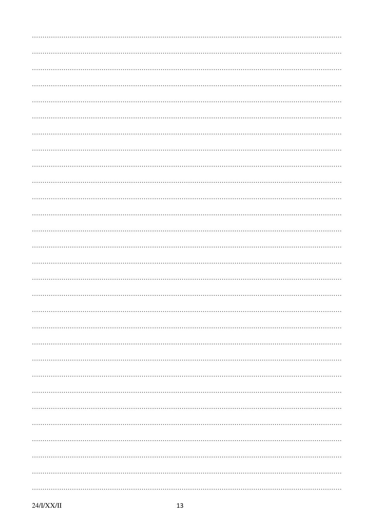 FTII JET Two Year Post Graduate Diploma in Screen Acting (Film Wing) 2020 Question Paper - Page 13