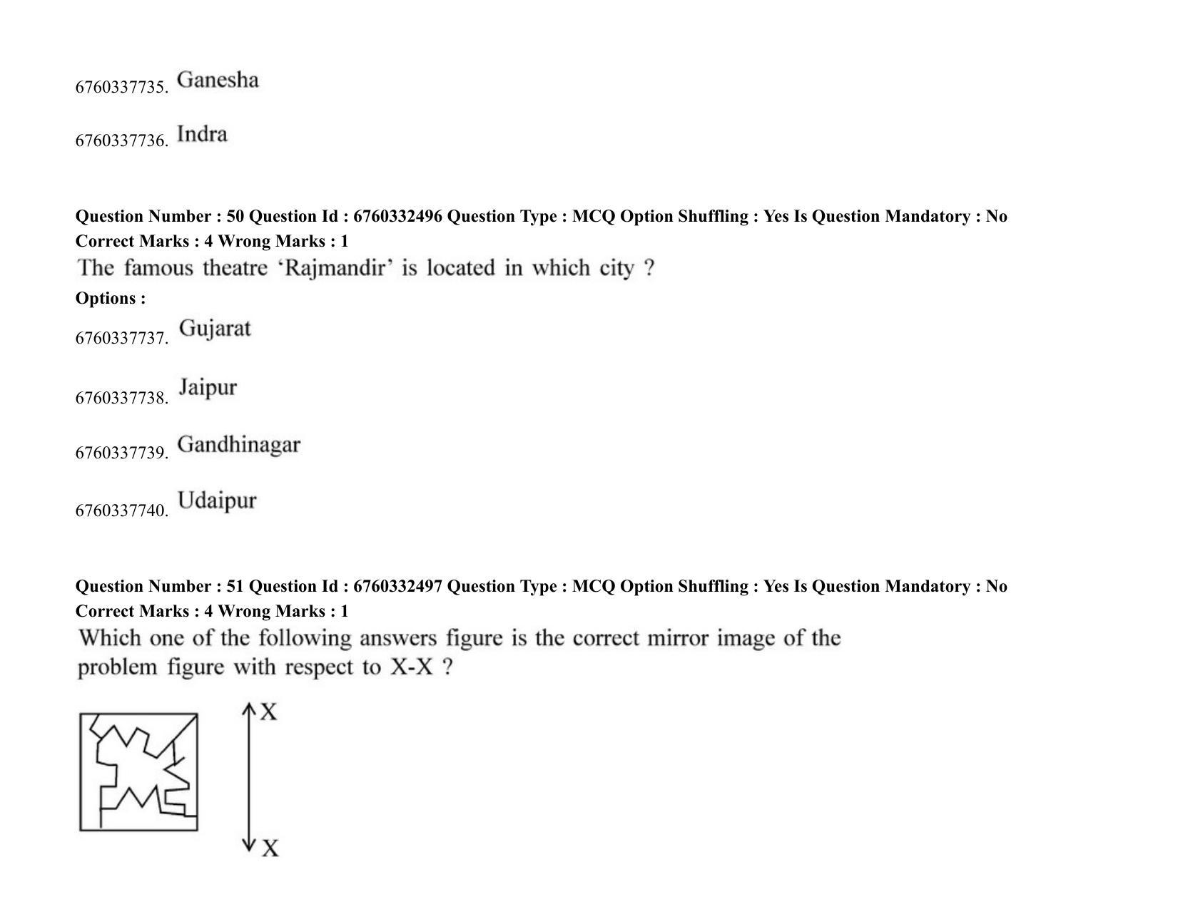 JEE Mains 2021: B PLANNING AND B ARCH (Shift 2) 05-08-2021 Question Paper - Page 30