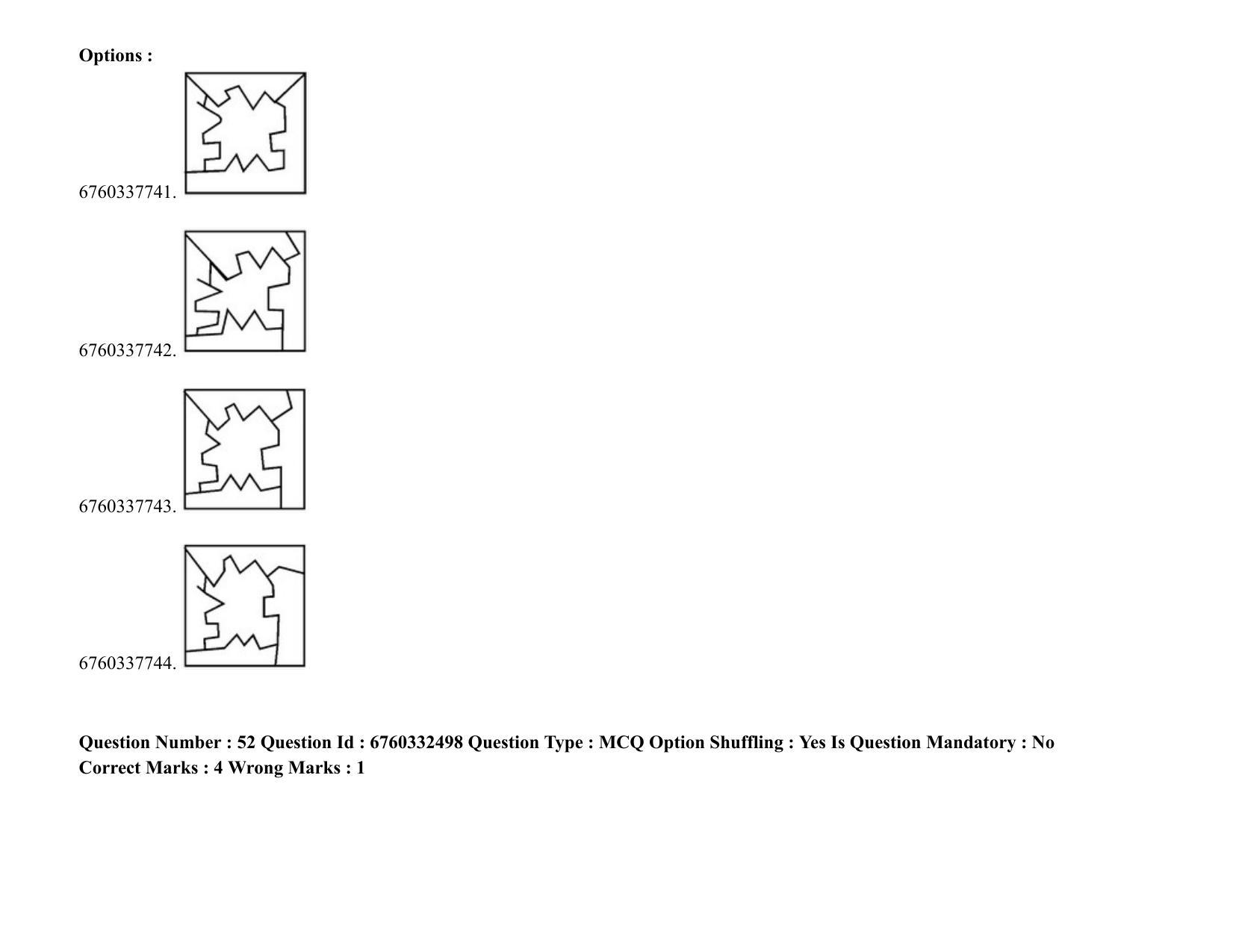 JEE Mains 2021: B PLANNING AND B ARCH (Shift 2) 05-08-2021 Question Paper - Page 31