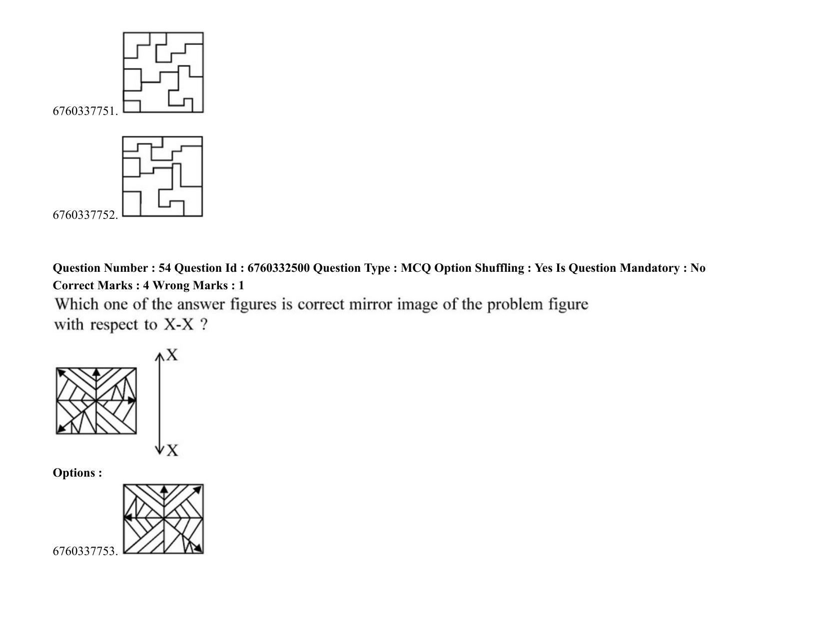 JEE Mains 2021: B PLANNING AND B ARCH (Shift 2) 05-08-2021 Question Paper - Page 34