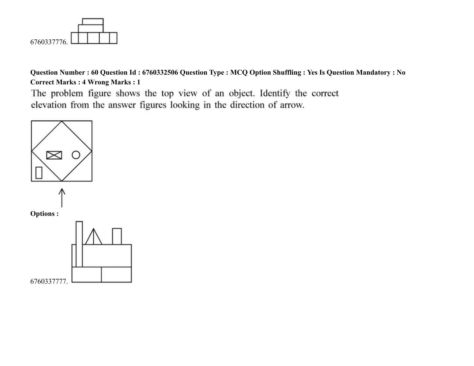 JEE Mains 2021: B PLANNING AND B ARCH (Shift 2) 05-08-2021 Question Paper - Page 40