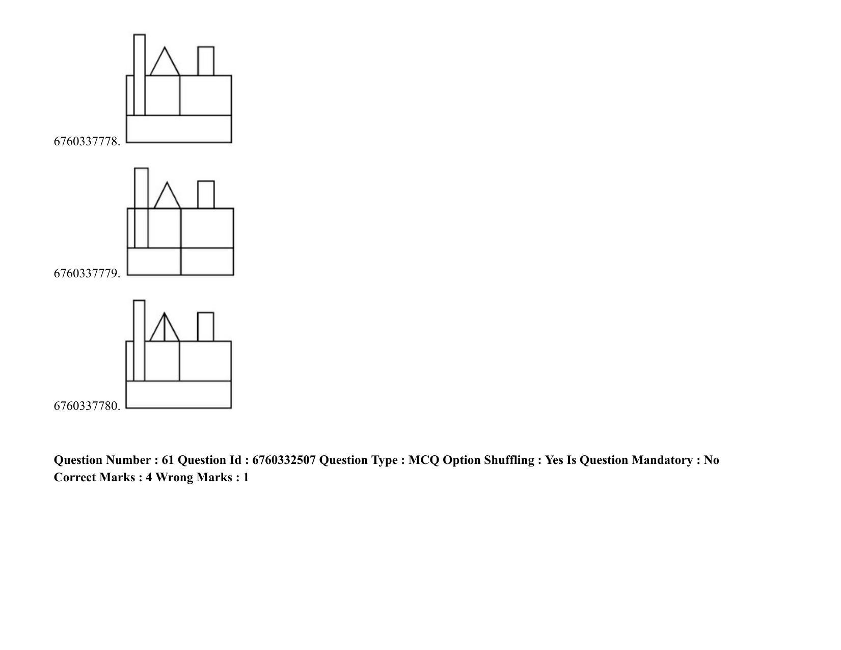 JEE Mains 2021: B PLANNING AND B ARCH (Shift 2) 05-08-2021 Question Paper - Page 41