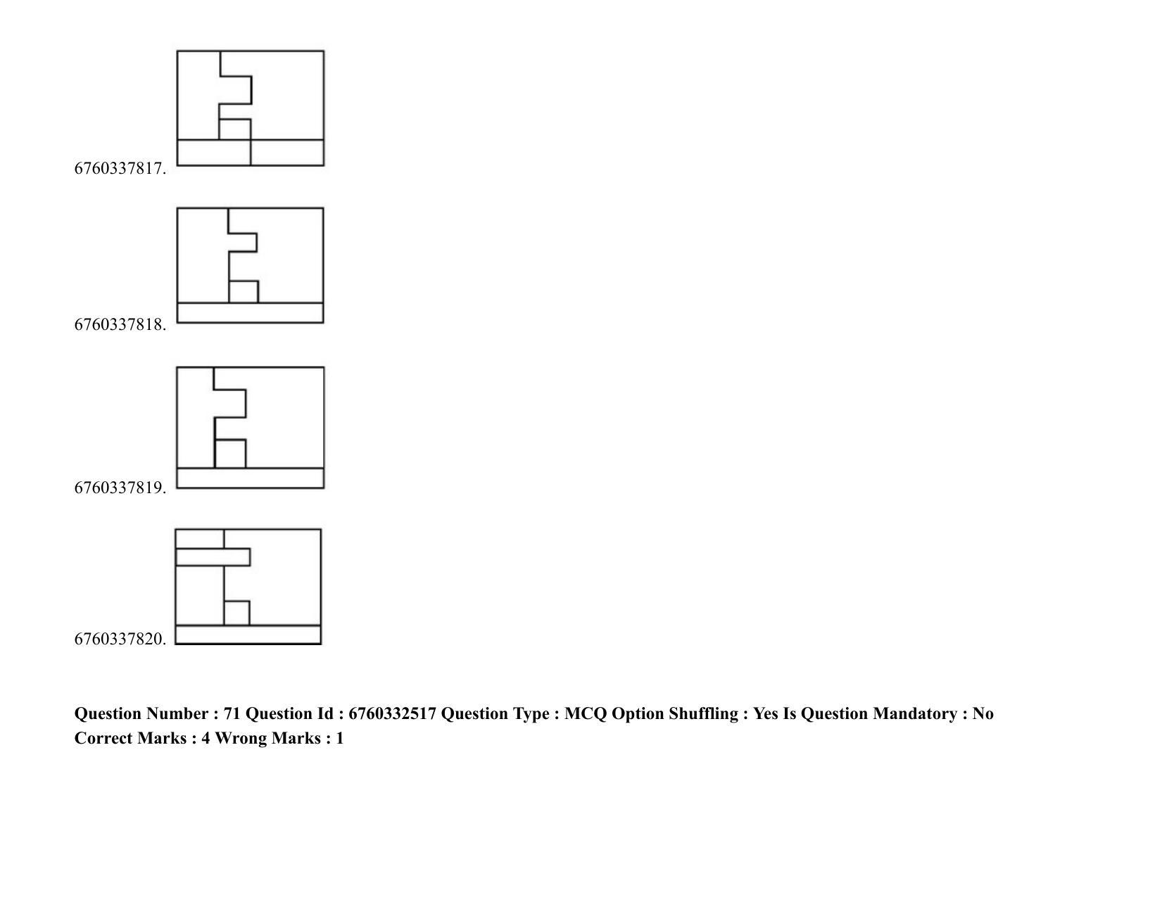 JEE Mains 2021: B PLANNING AND B ARCH (Shift 2) 05-08-2021 Question Paper - Page 56