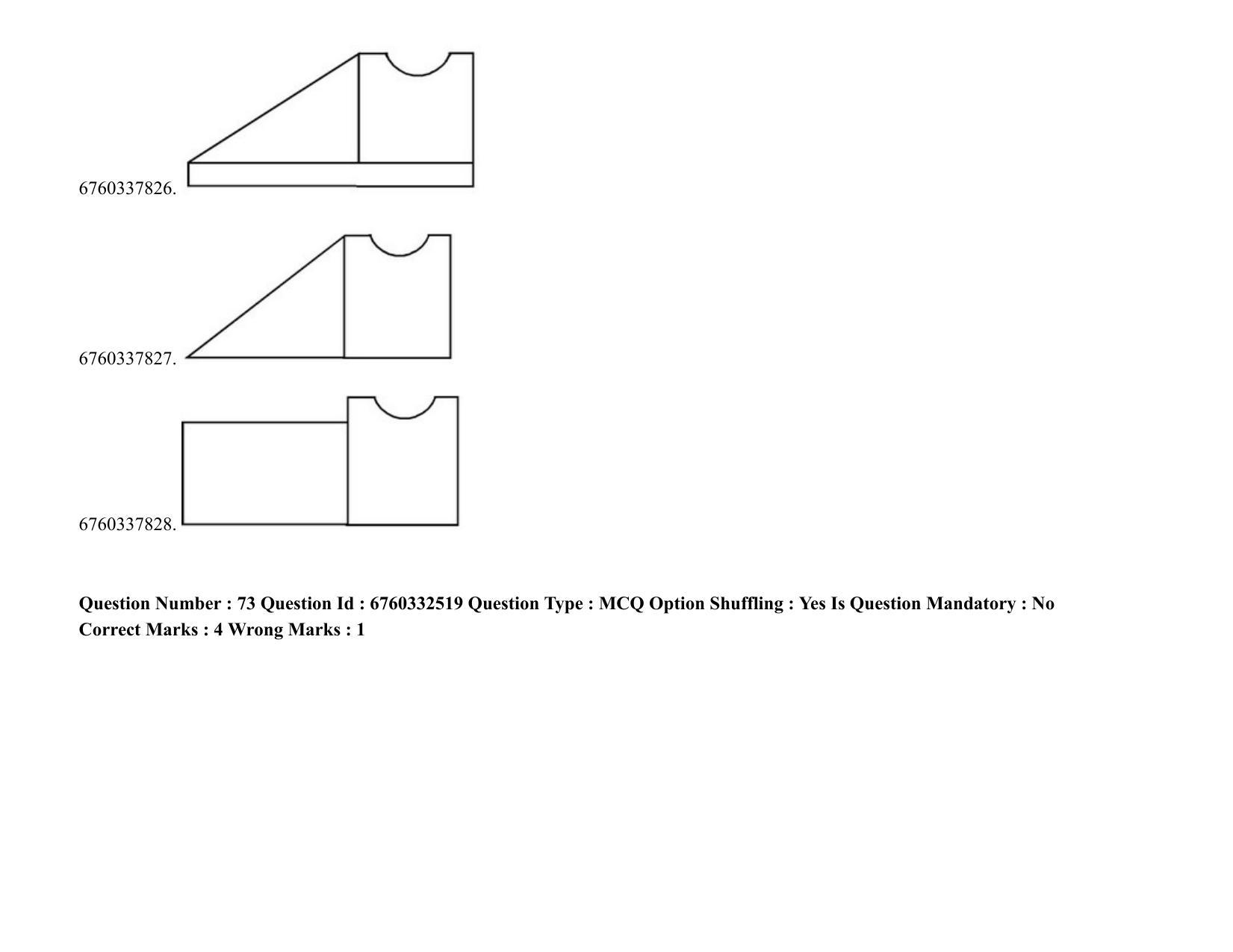 JEE Mains 2021: B PLANNING AND B ARCH (Shift 2) 05-08-2021 Question Paper - Page 59
