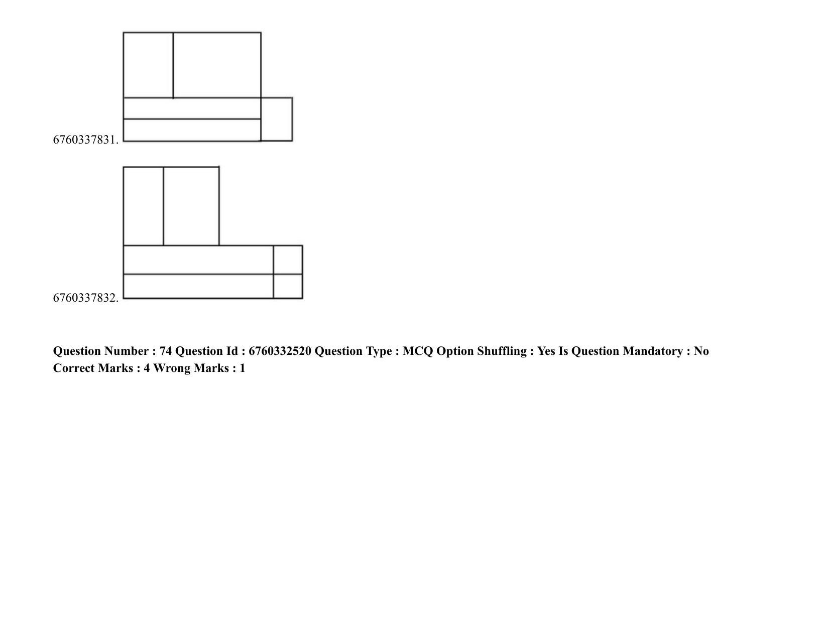 JEE Mains 2021: B PLANNING AND B ARCH (Shift 2) 05-08-2021 Question Paper - Page 61