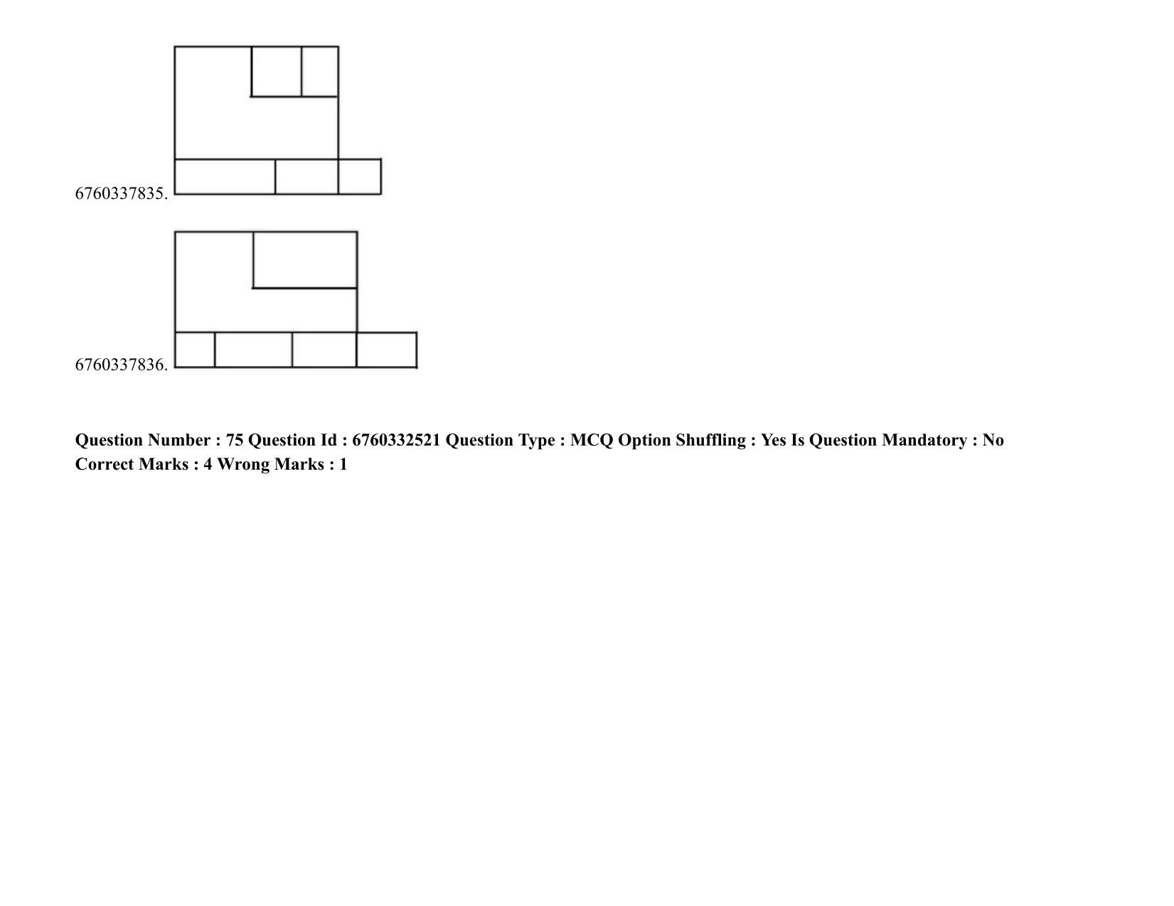JEE Mains 2021: B PLANNING AND B ARCH (Shift 2) 05-08-2021 Question Paper - Page 63
