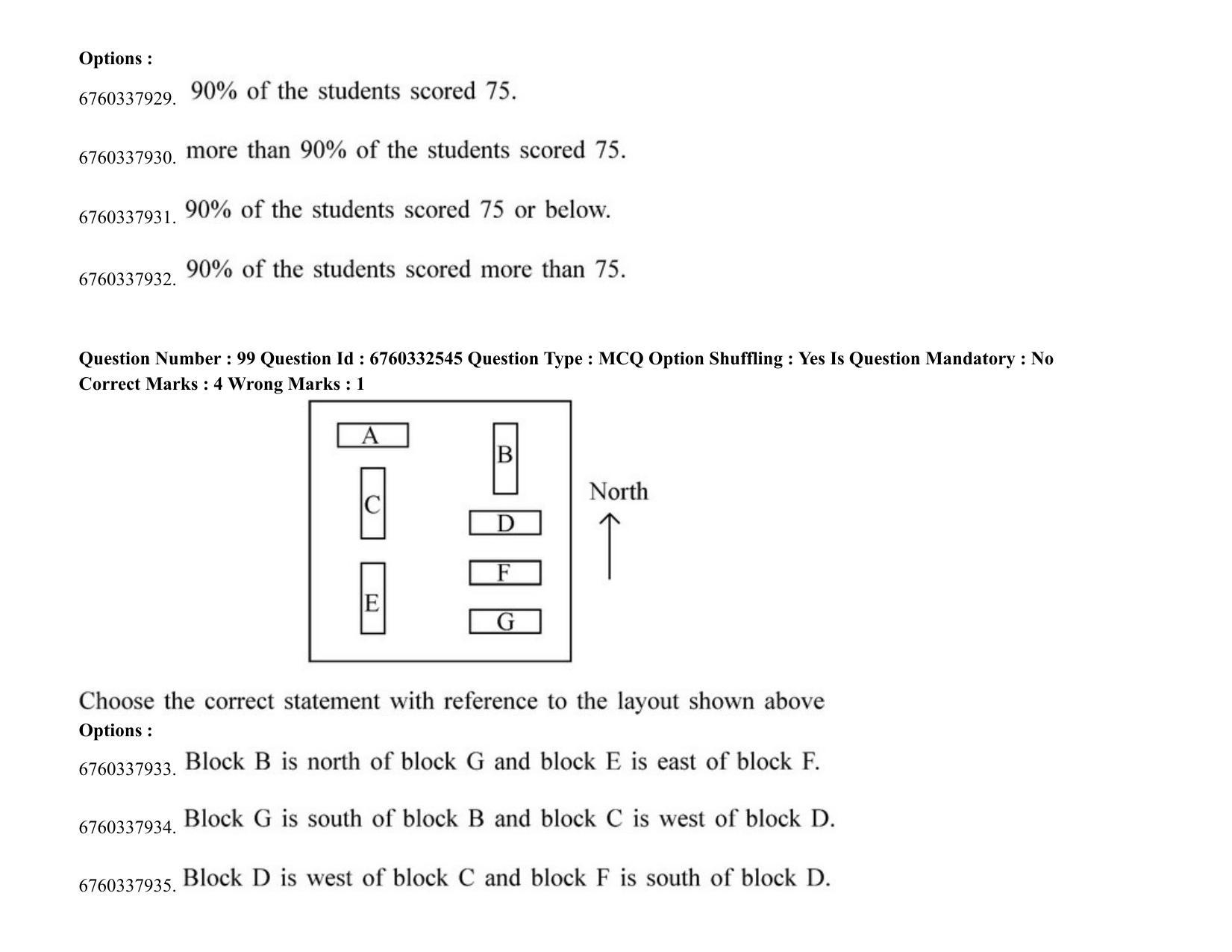 JEE Mains 2021: B PLANNING AND B ARCH (Shift 2) 05-08-2021 Question Paper - Page 83