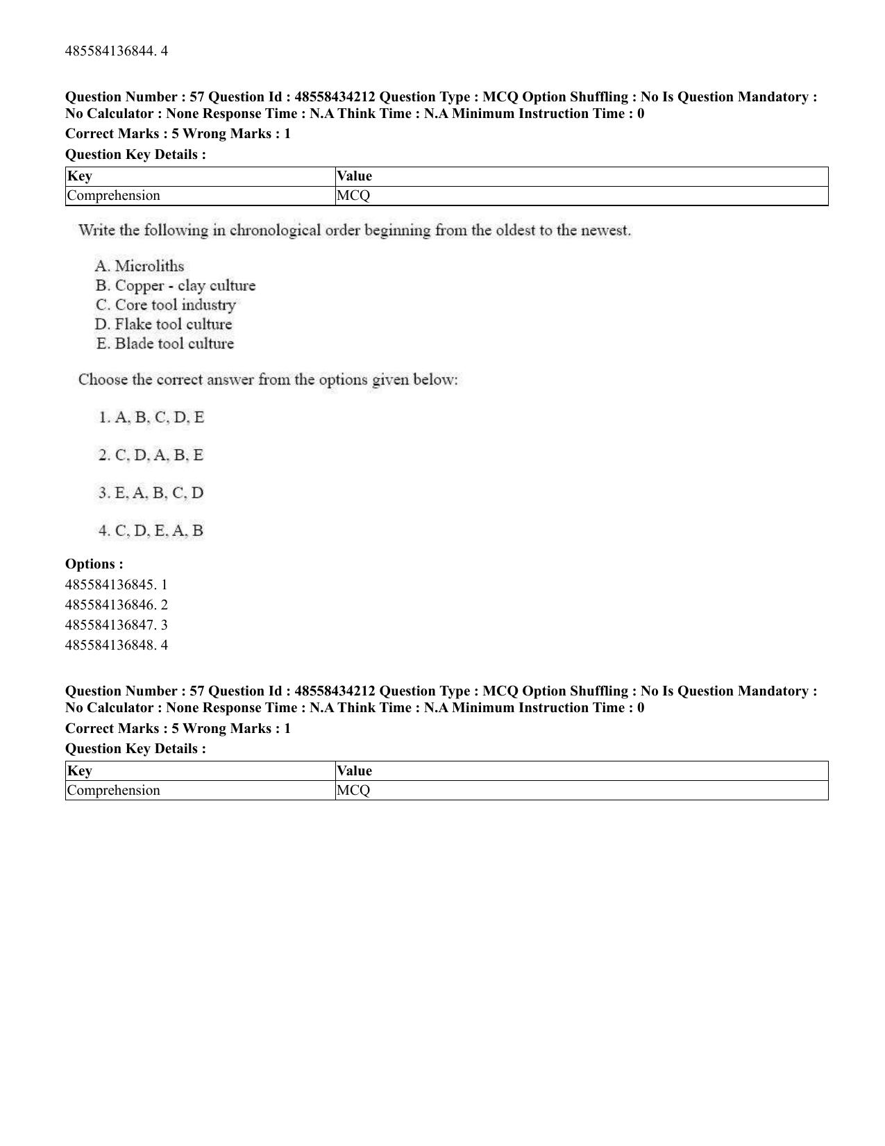 CUET 2023 English Marathi Shift 3 Question Paper - 18 June 2023 - Page 45