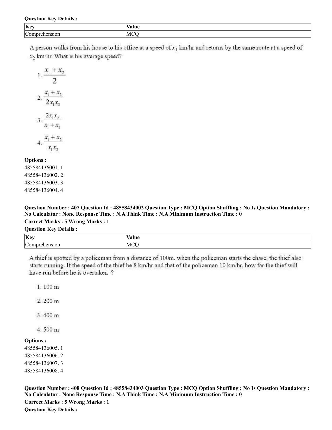 CUET 2023 English Marathi Shift 3 Question Paper - 18 June 2023 - Page 347
