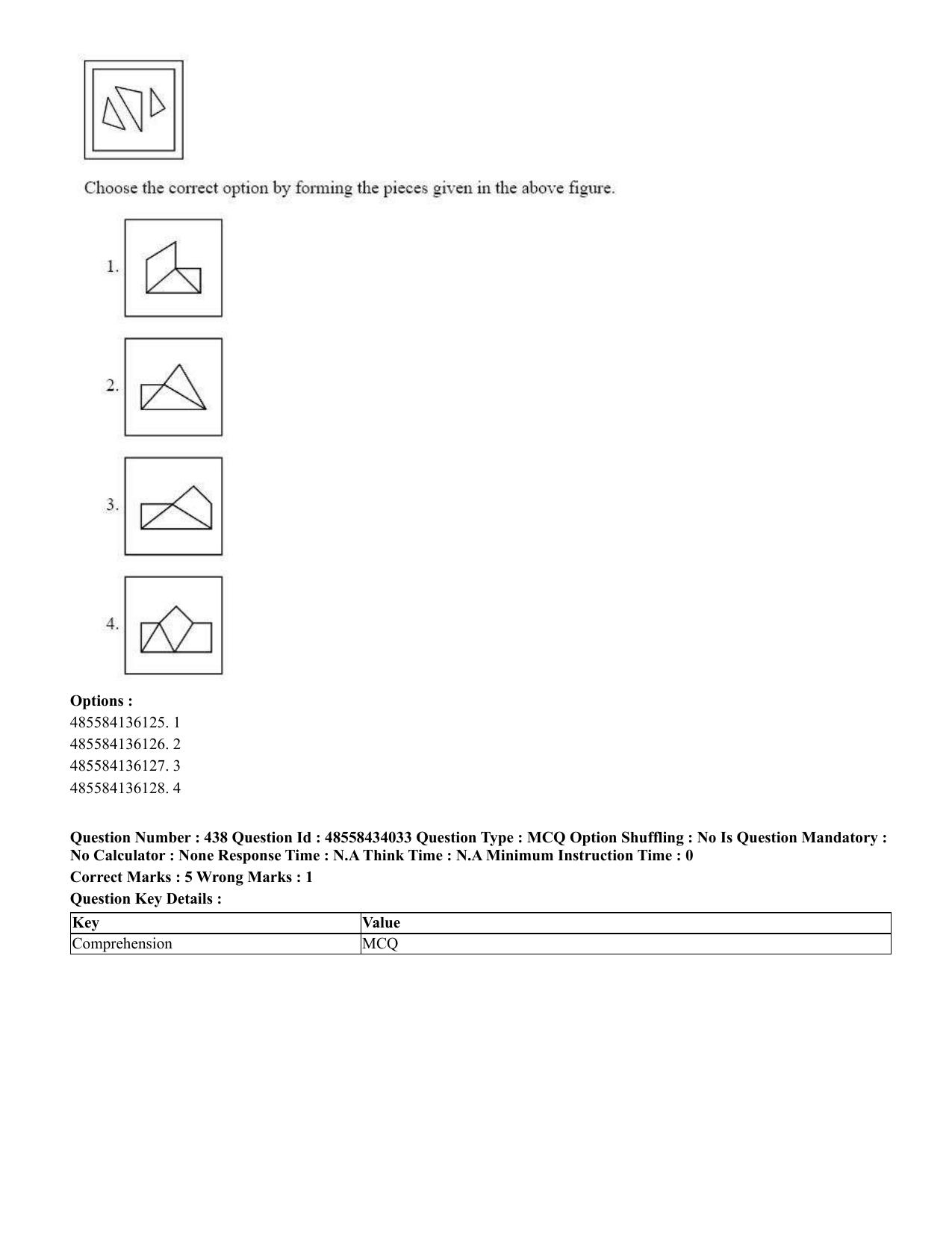 CUET 2023 English Marathi Shift 3 Question Paper - 18 June 2023 - Page 364