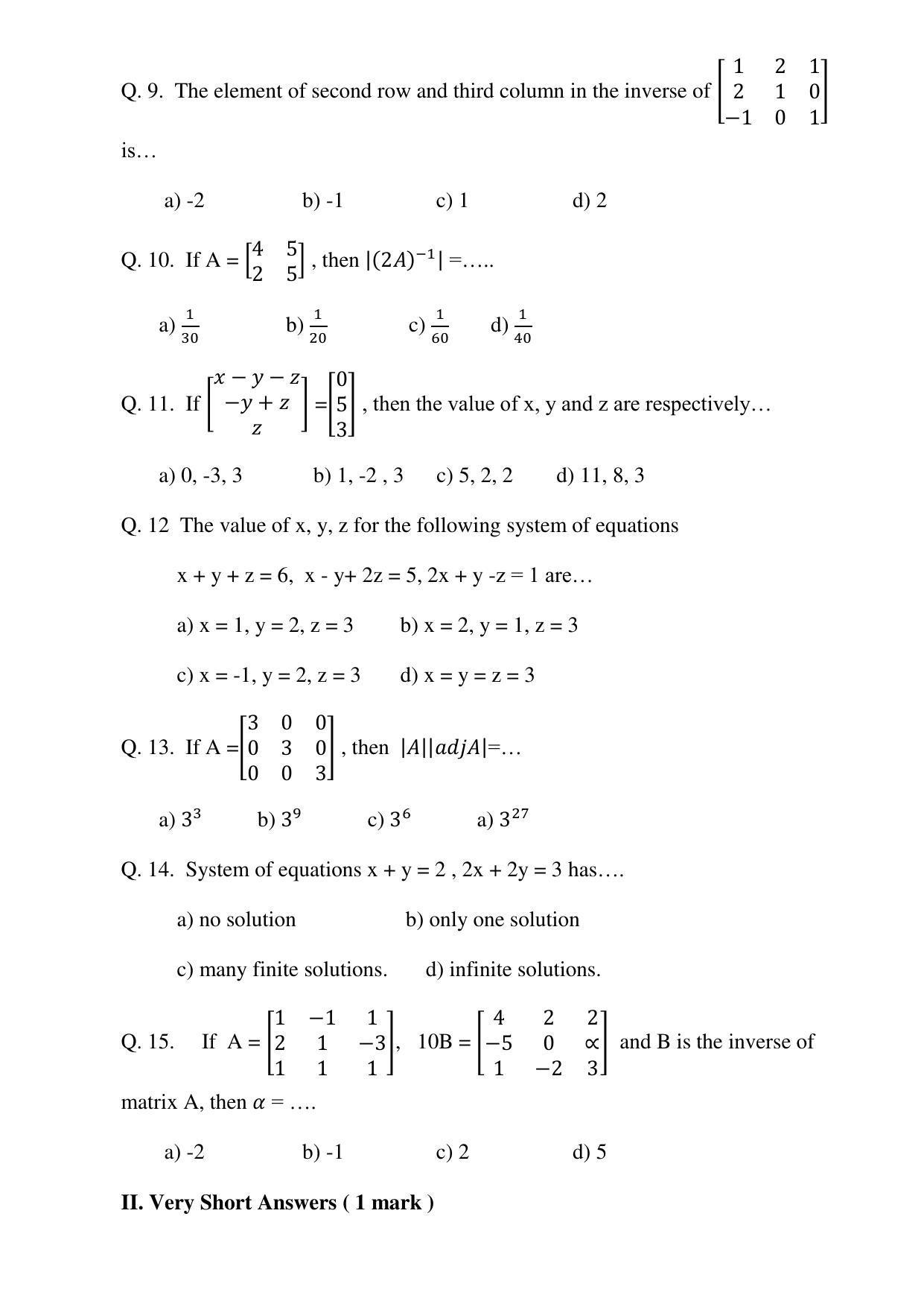 Maharashtra Board Class 12 Mathematics and statistics Sample Papers - Page 7