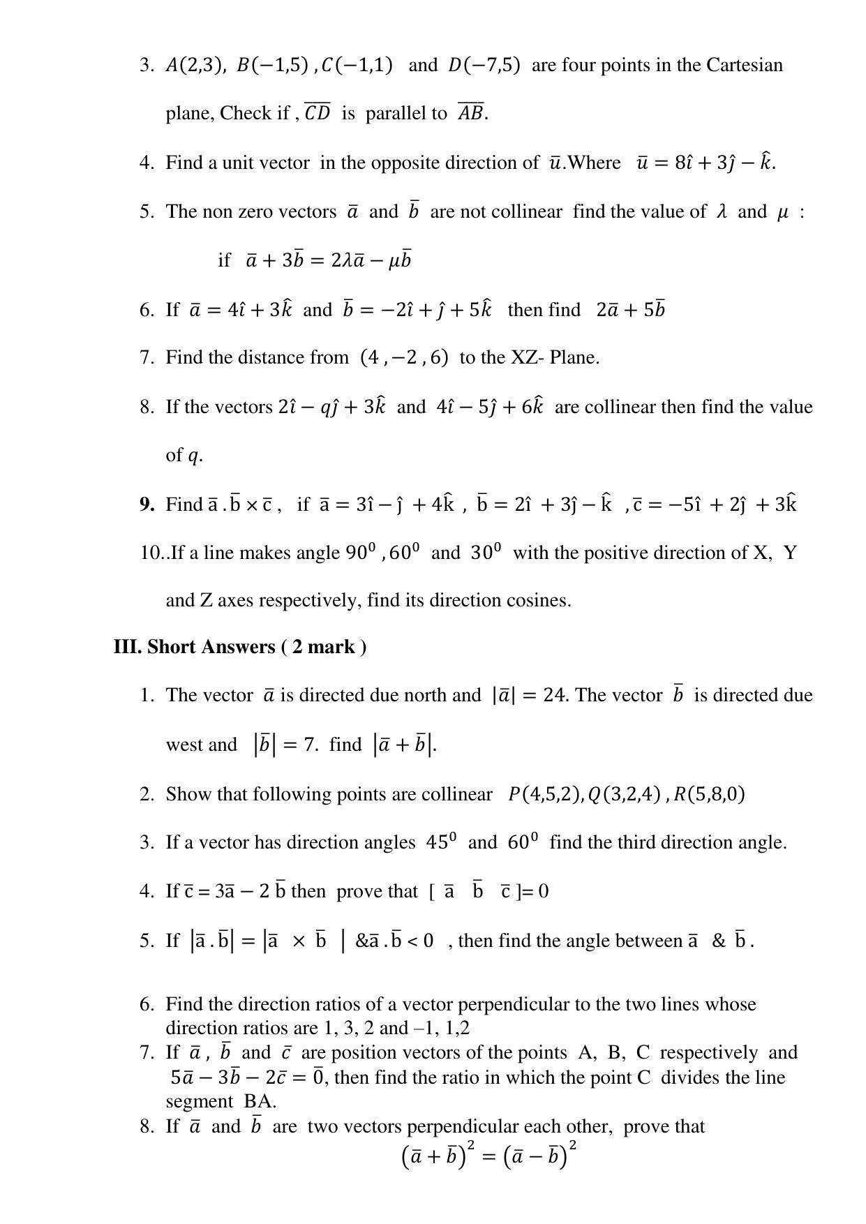 Maharashtra Board Class 12 Mathematics and statistics Sample Papers - Page 19